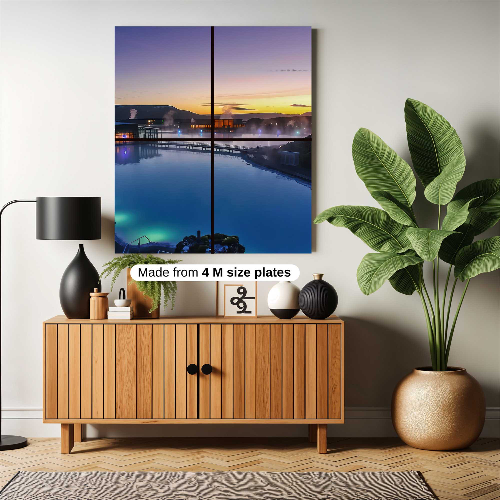 Blue Lagoon Serenity Safe Wall Magnetic / M