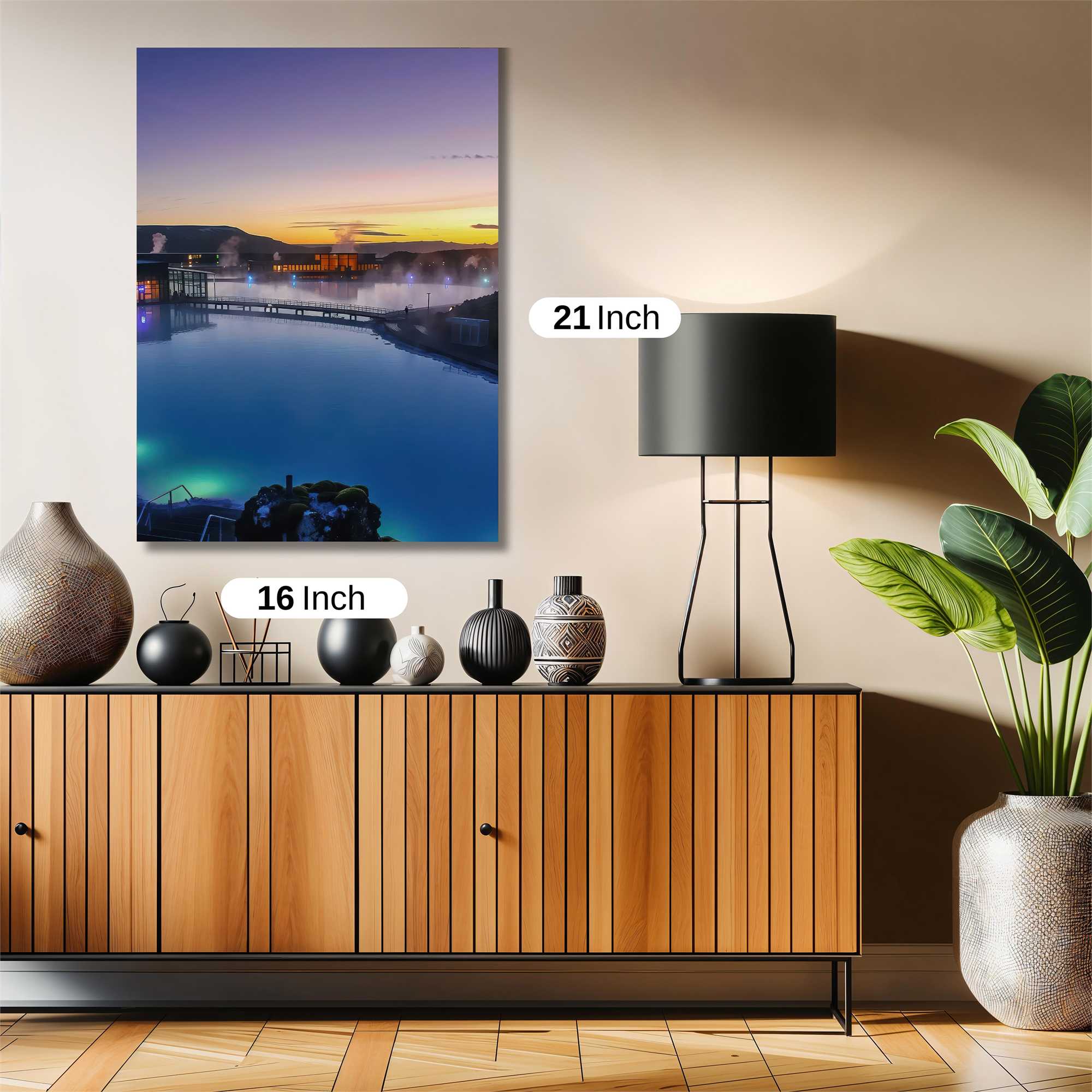 Blue Lagoon Serenity Safe Wall Magnetic / M