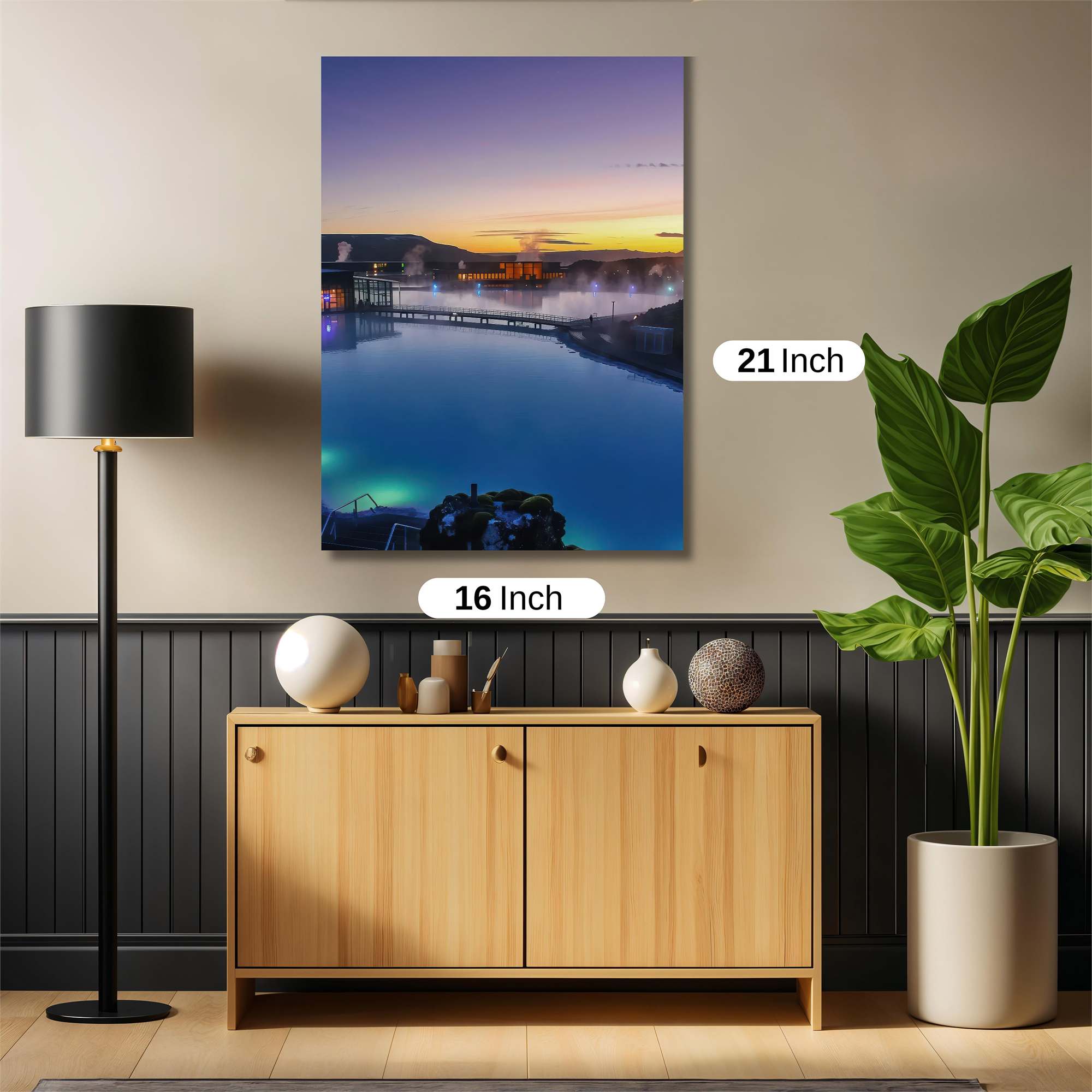 Blue Lagoon Serenity Safe Wall Magnetic / M