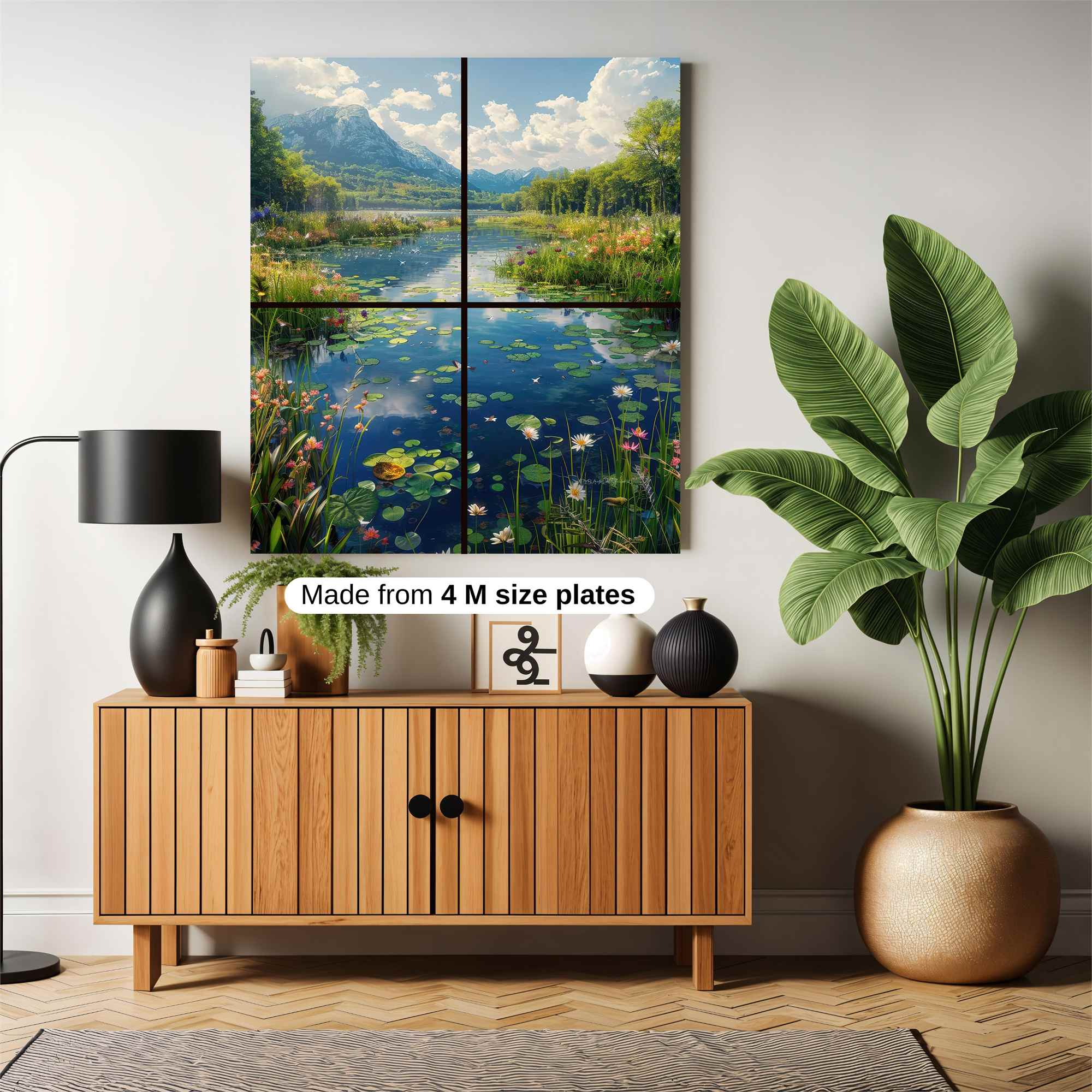 Mountain Serenity Safe Wall Magnetic / M