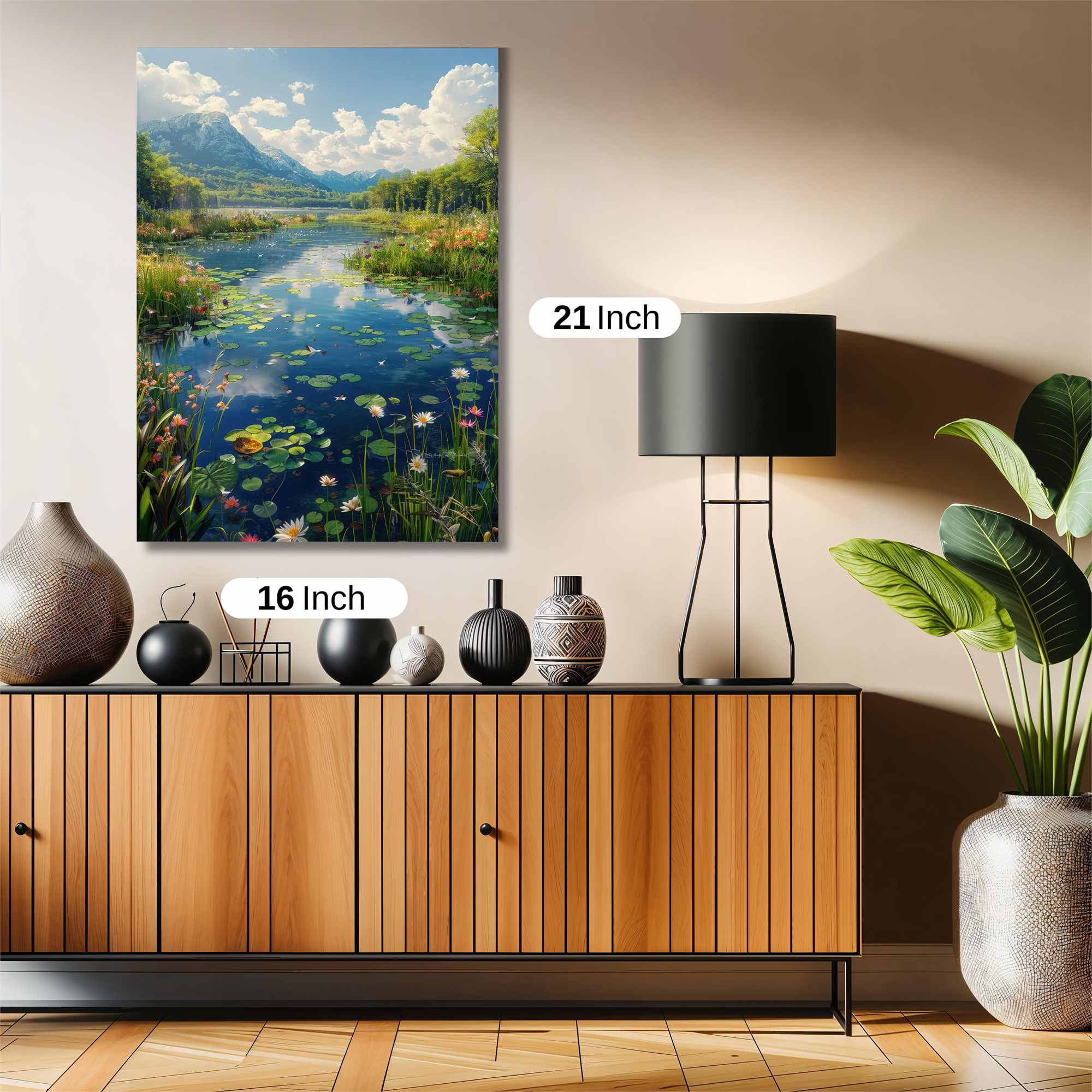 Mountain Serenity Safe Wall Magnetic / M