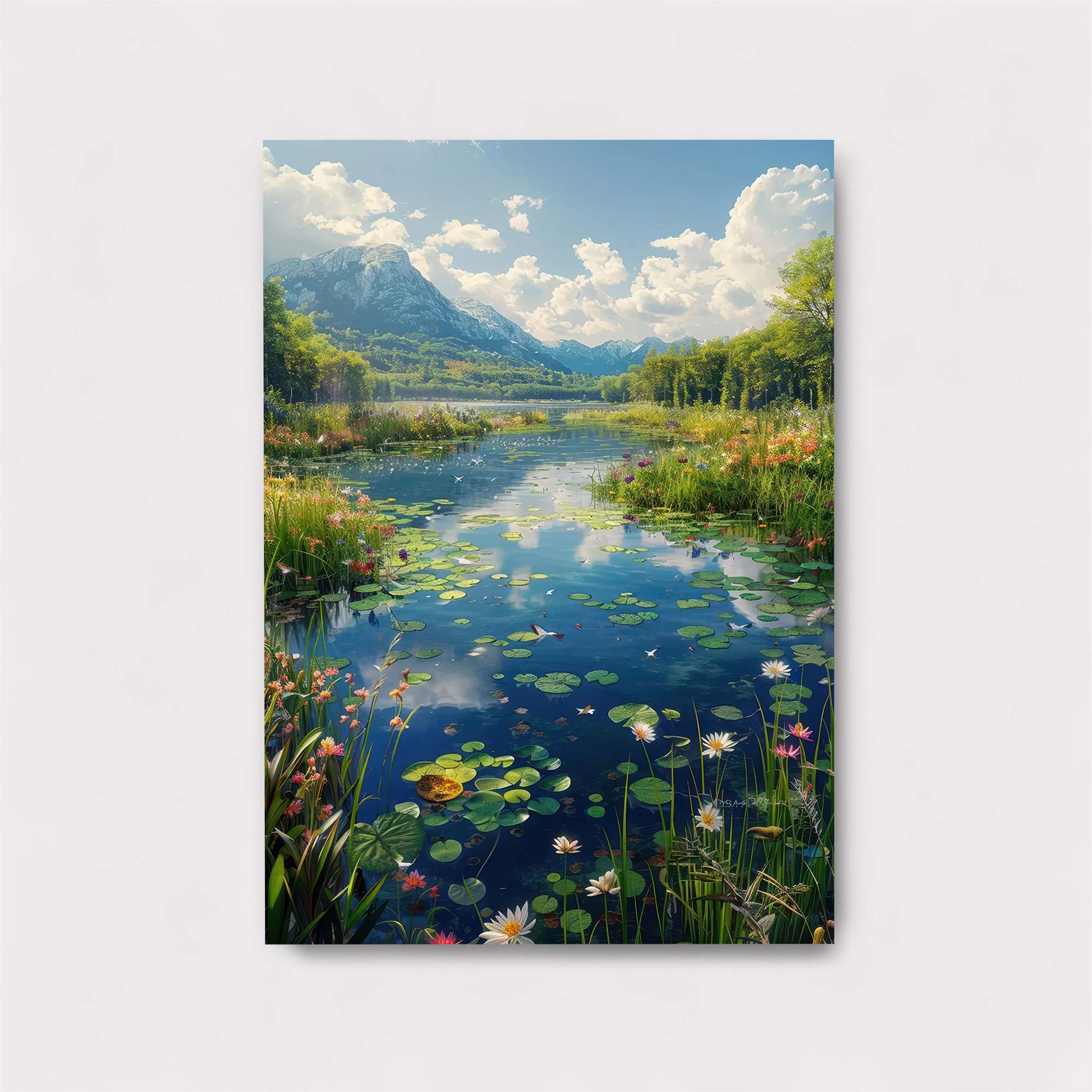 Mountain Serenity Safe Wall Magnetic / M