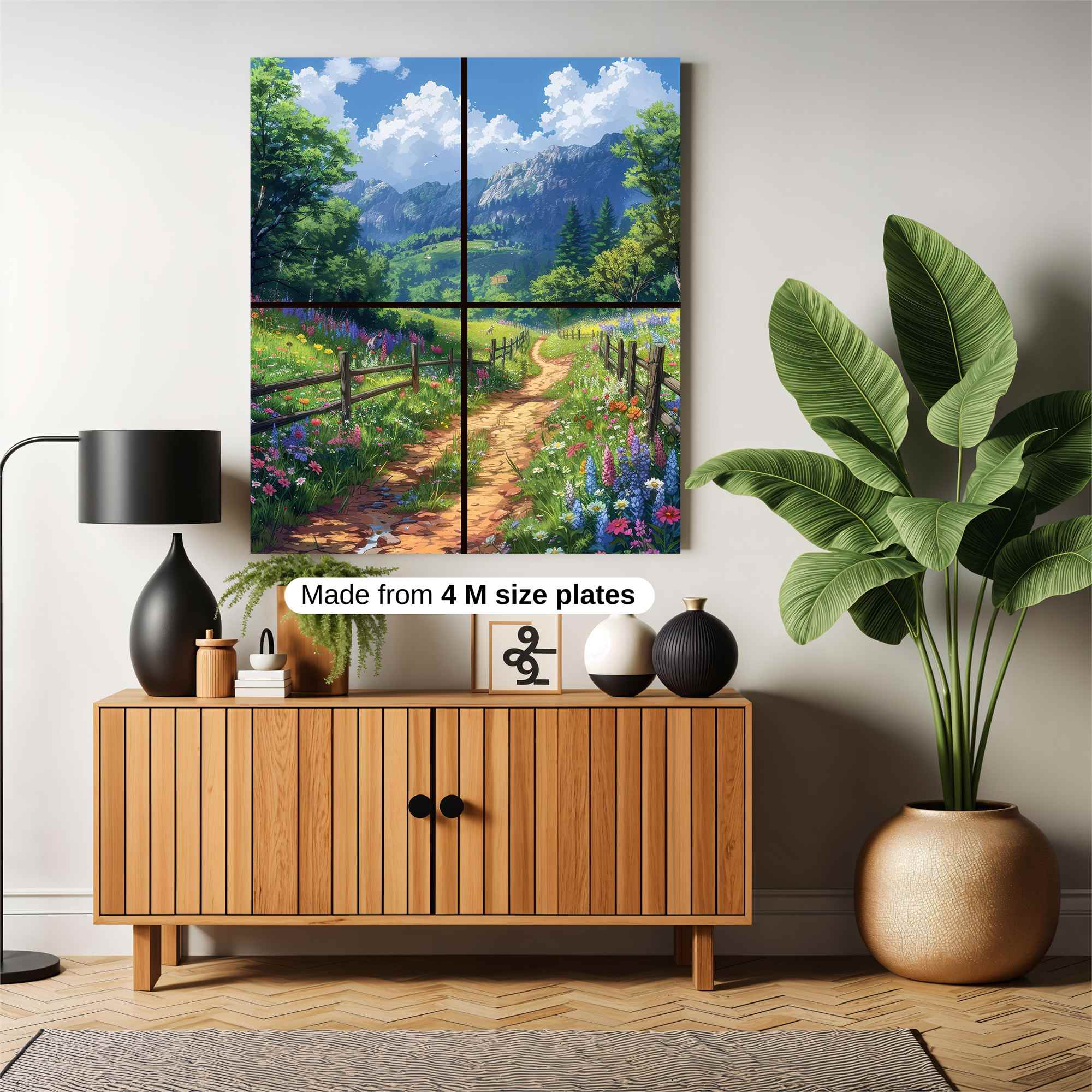 Meadow Serenity Safe Wall Magnetic / M