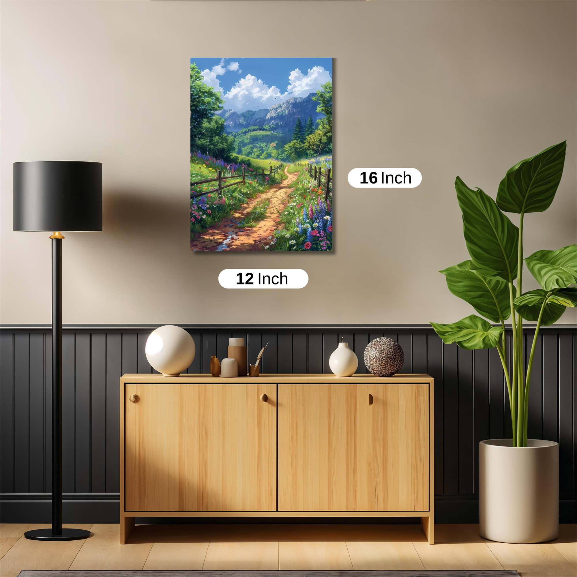 Meadow Serenity Safe Wall Magnetic / M