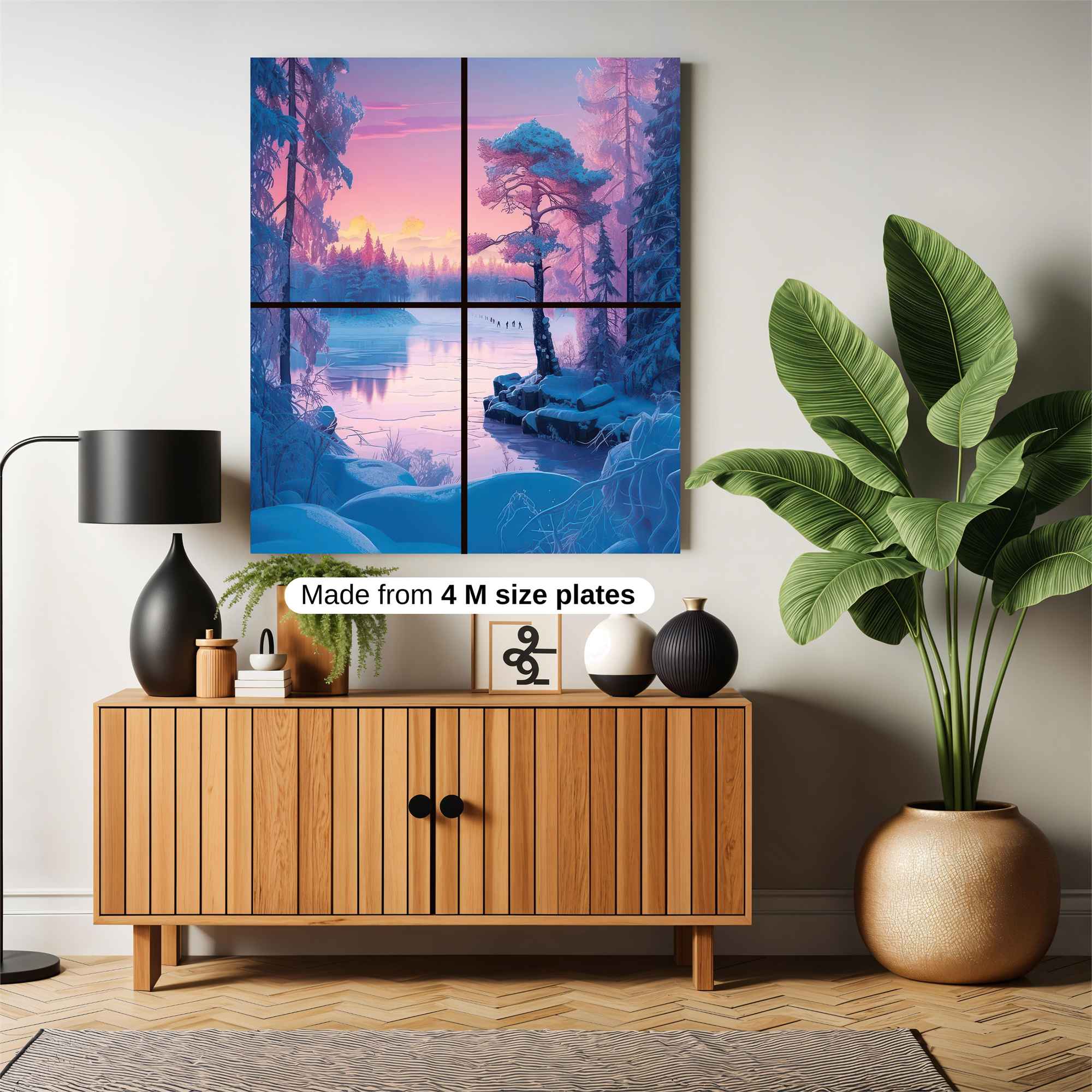 Winter Serenity Safe Wall Magnetic / M