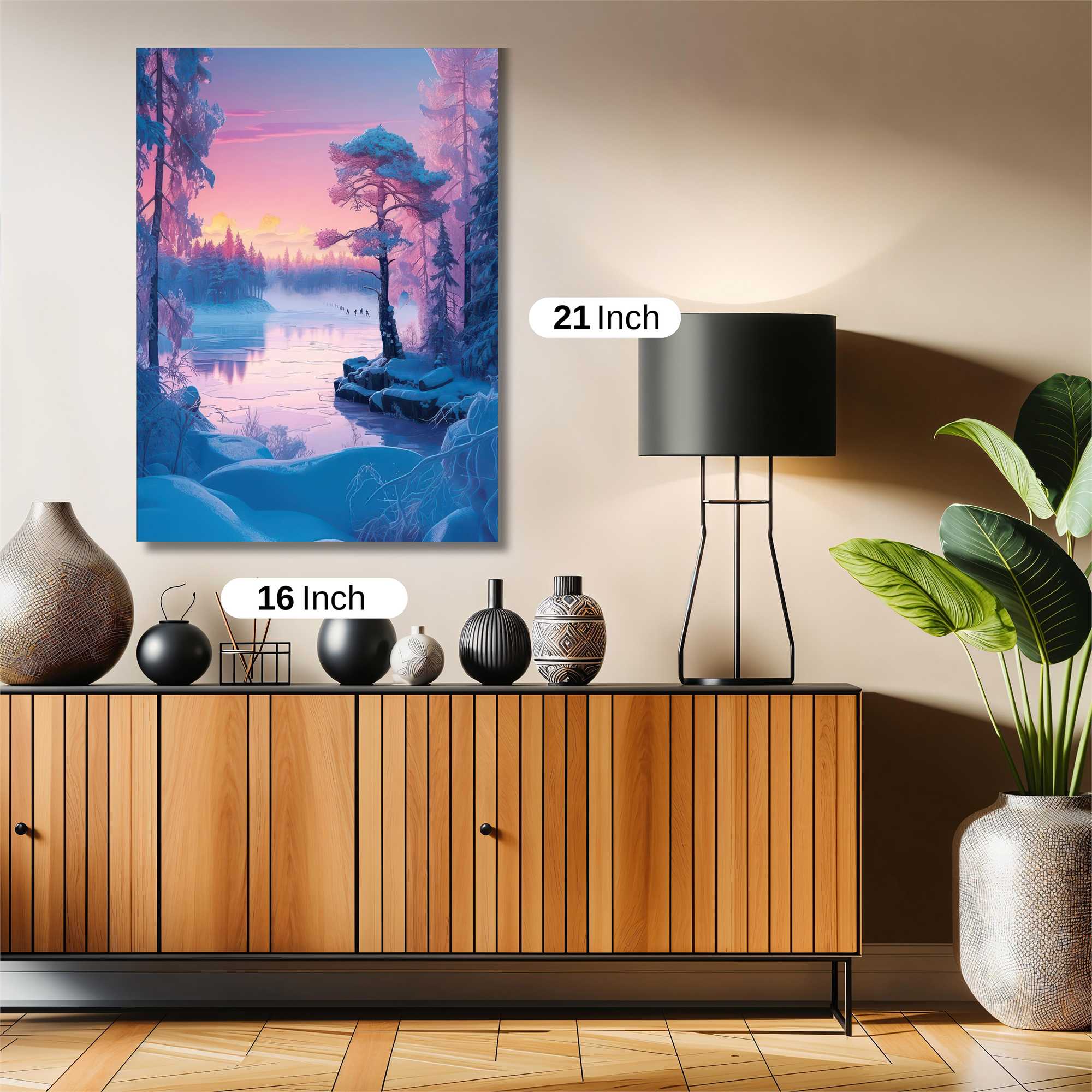 Winter Serenity Safe Wall Magnetic / M