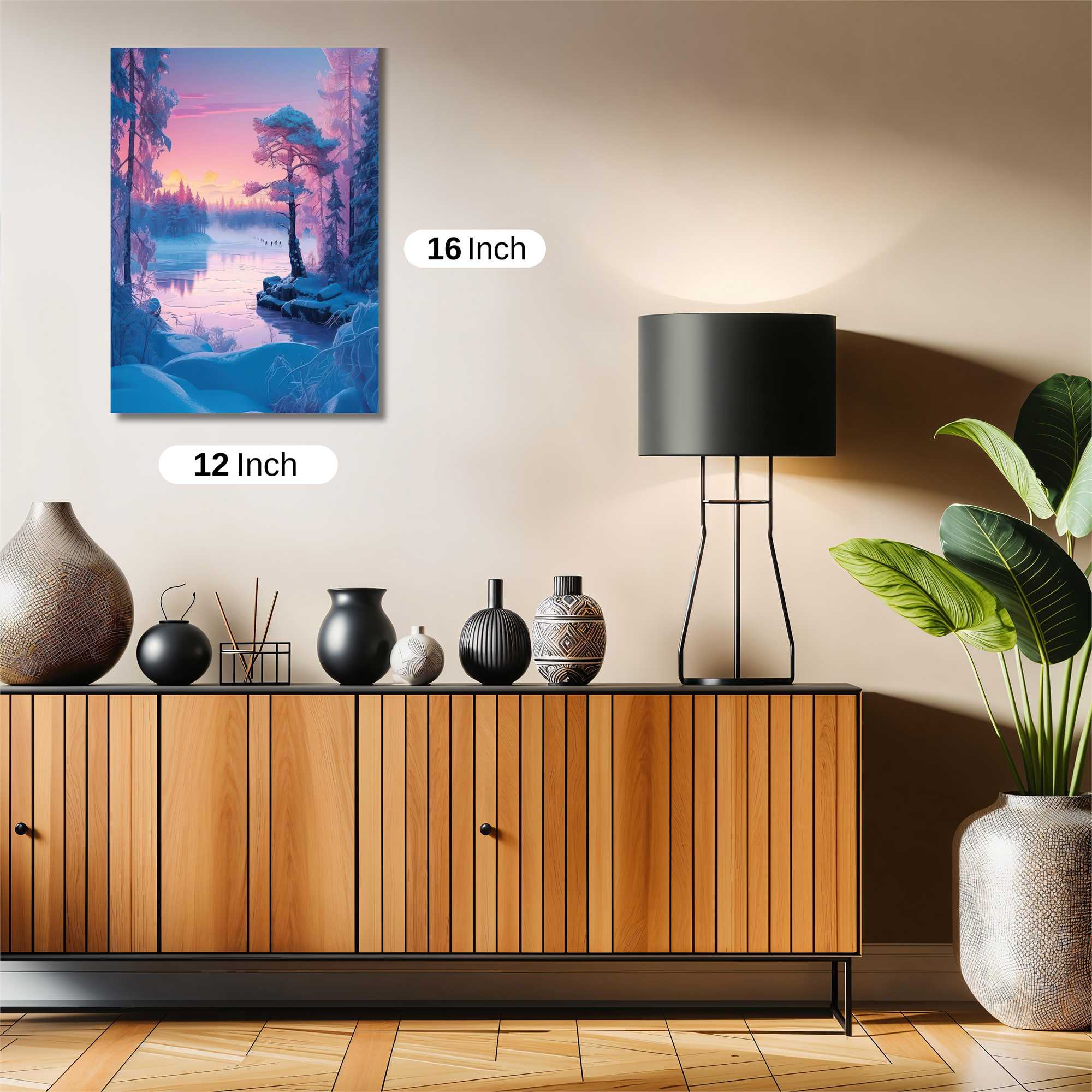 Winter Serenity Safe Wall Magnetic / M