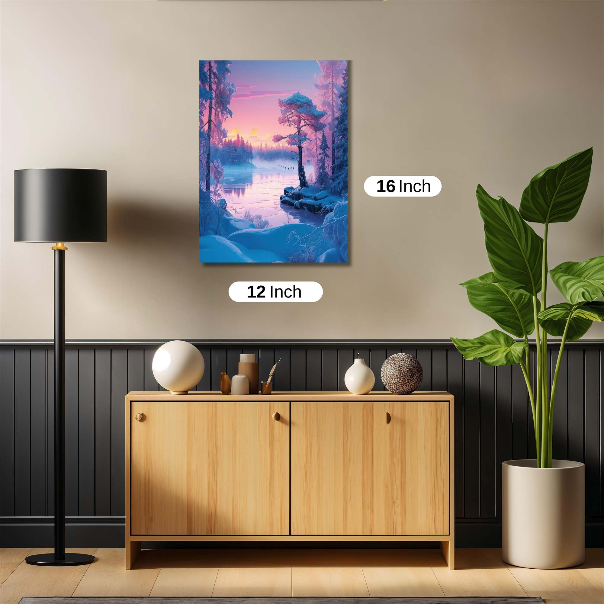 Winter Serenity Safe Wall Magnetic / M