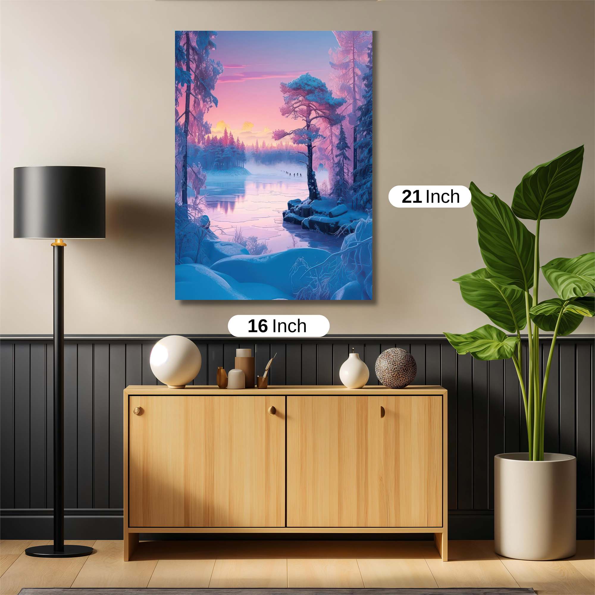 Winter Serenity Safe Wall Magnetic / M