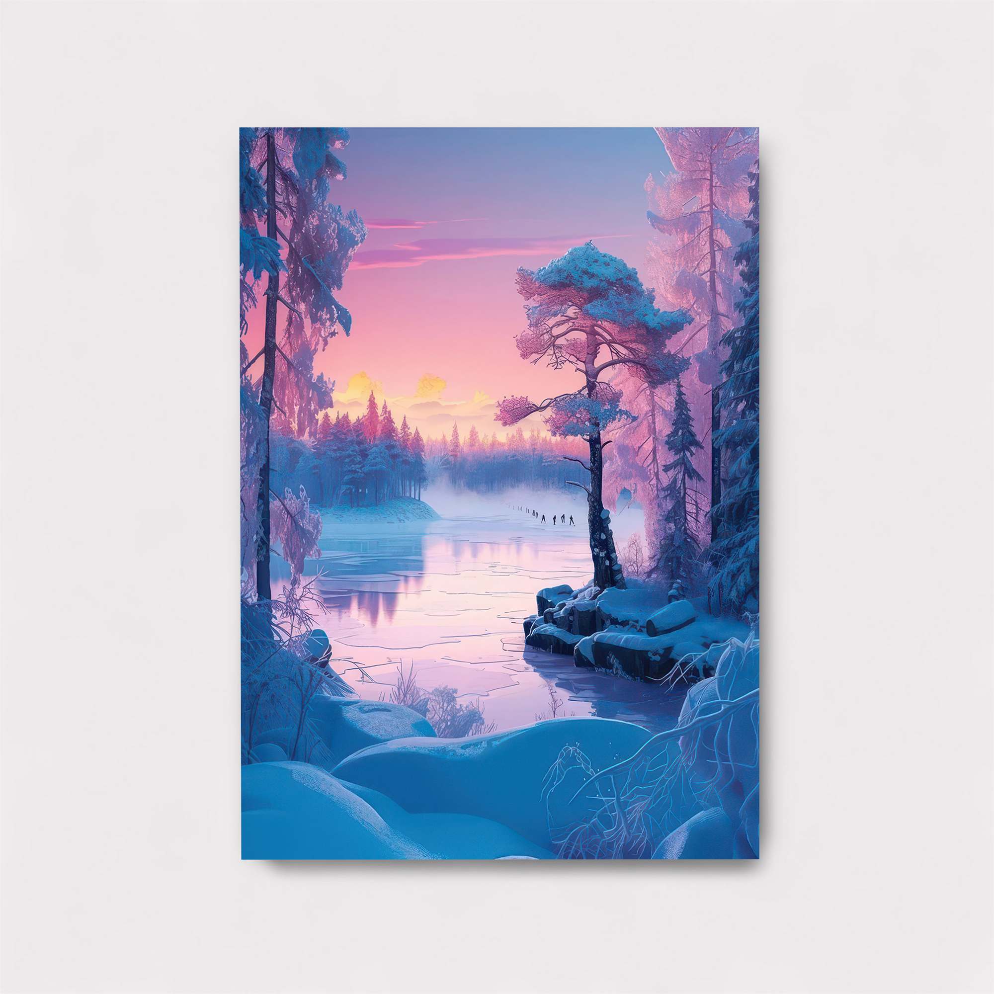 Winter Serenity Safe Wall Magnetic / M