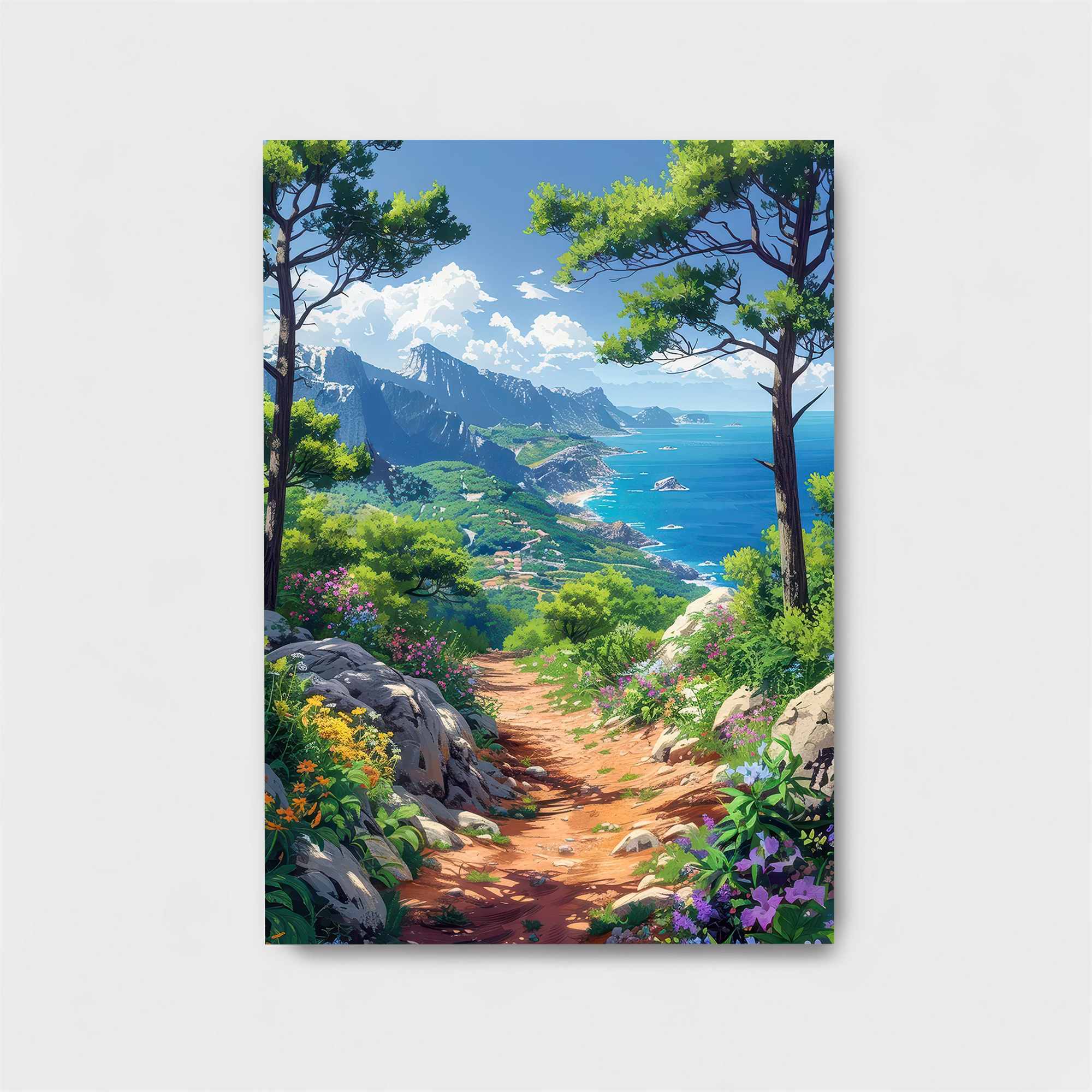 Seaside Serenity Safe Wall Magnetic / M