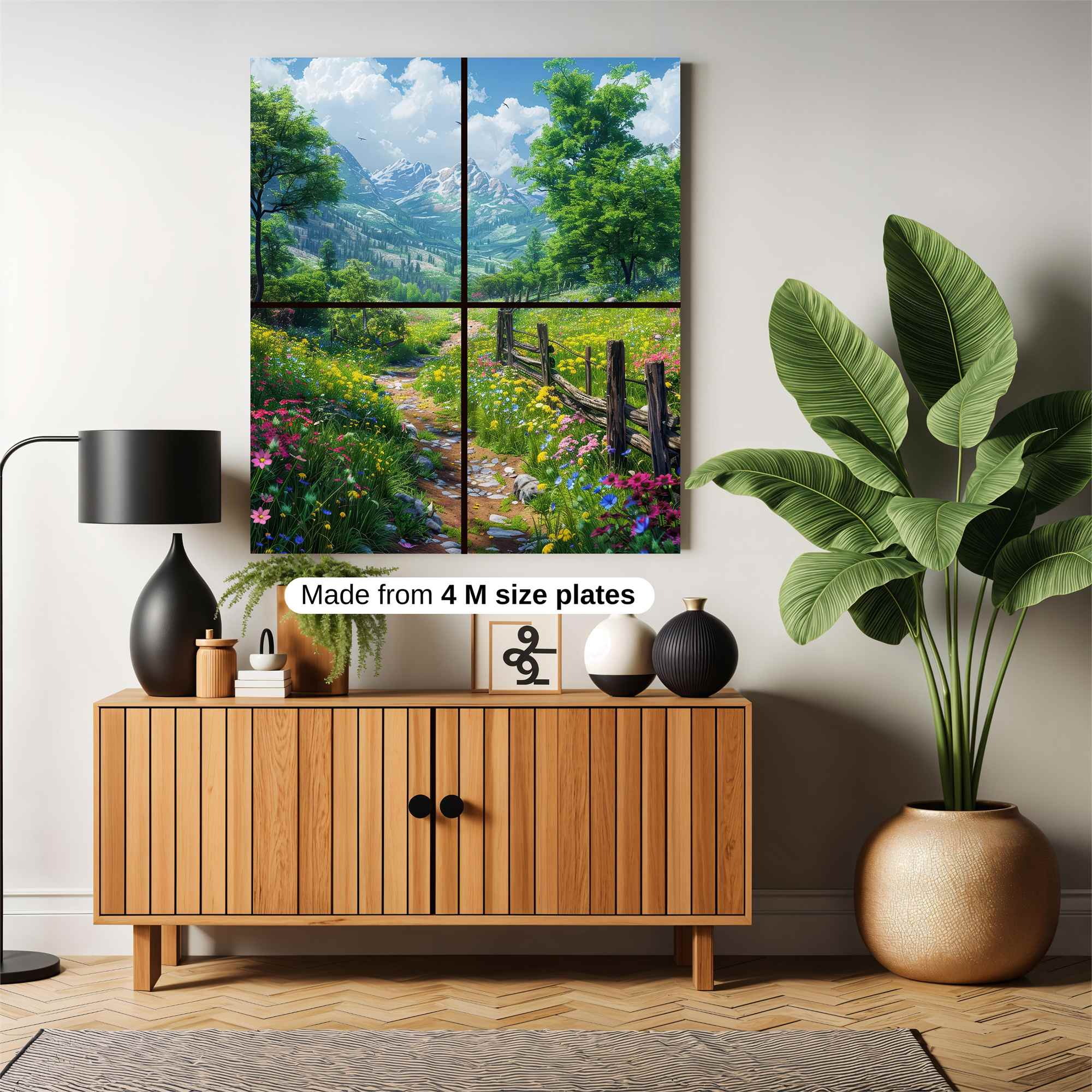 Mountain Serenity Safe Wall Magnetic / M