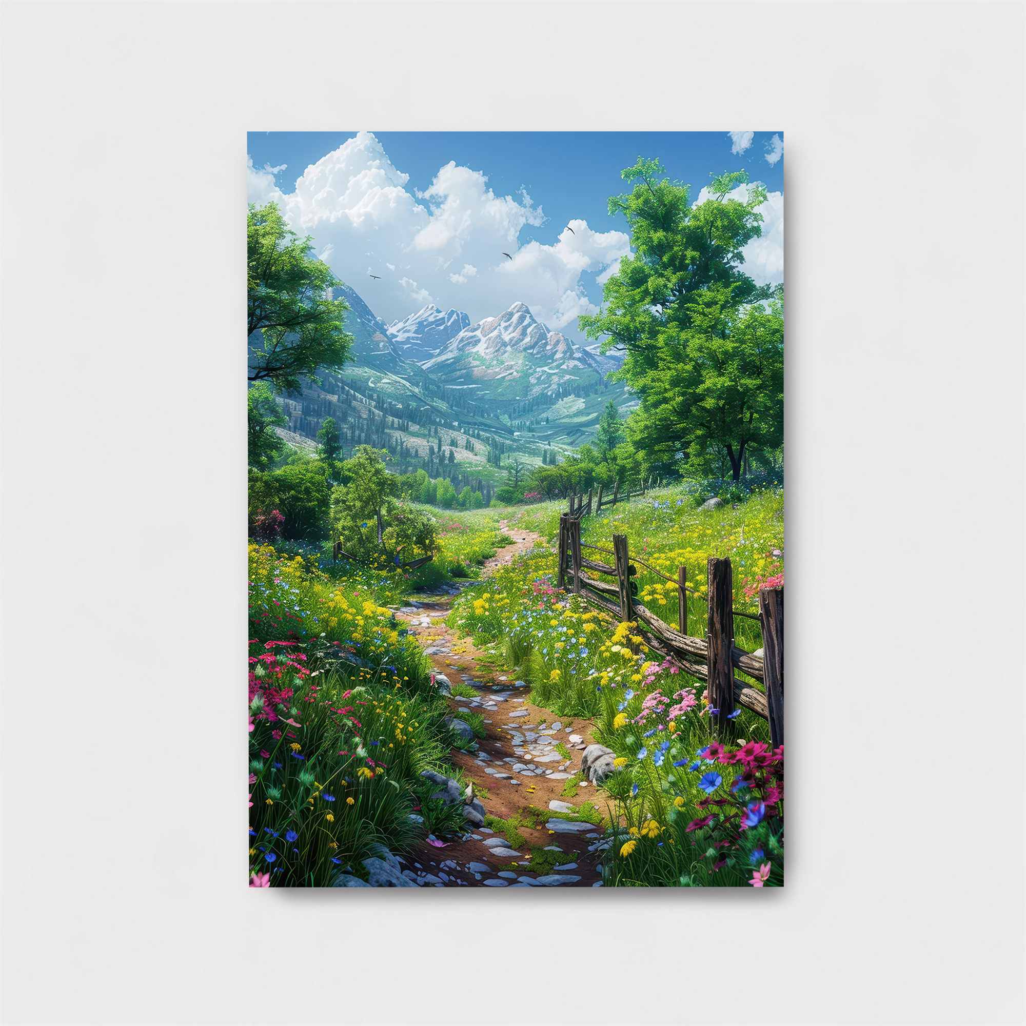 Mountain Serenity Safe Wall Magnetic / M