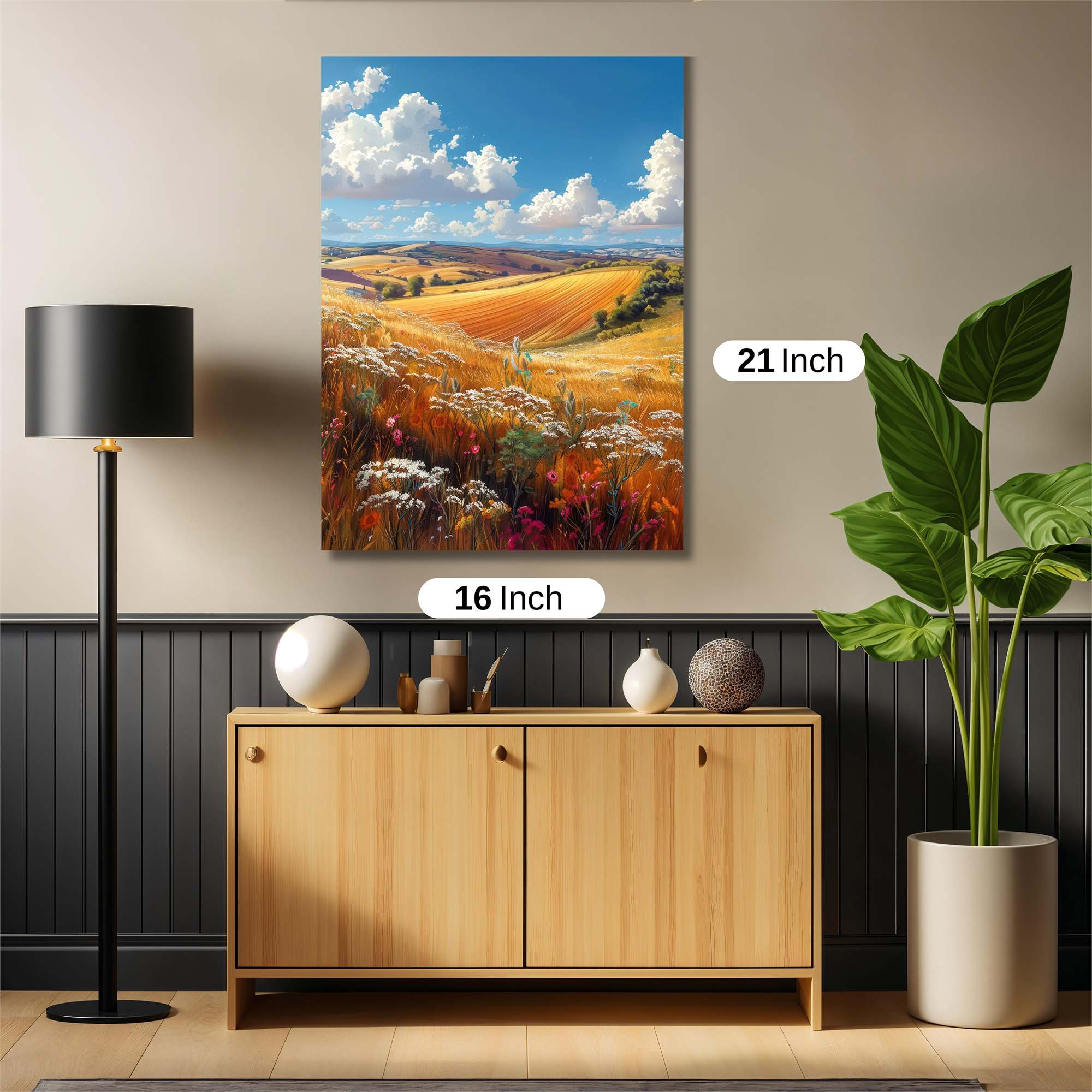 Golden Serenity Safe Wall Magnetic / M