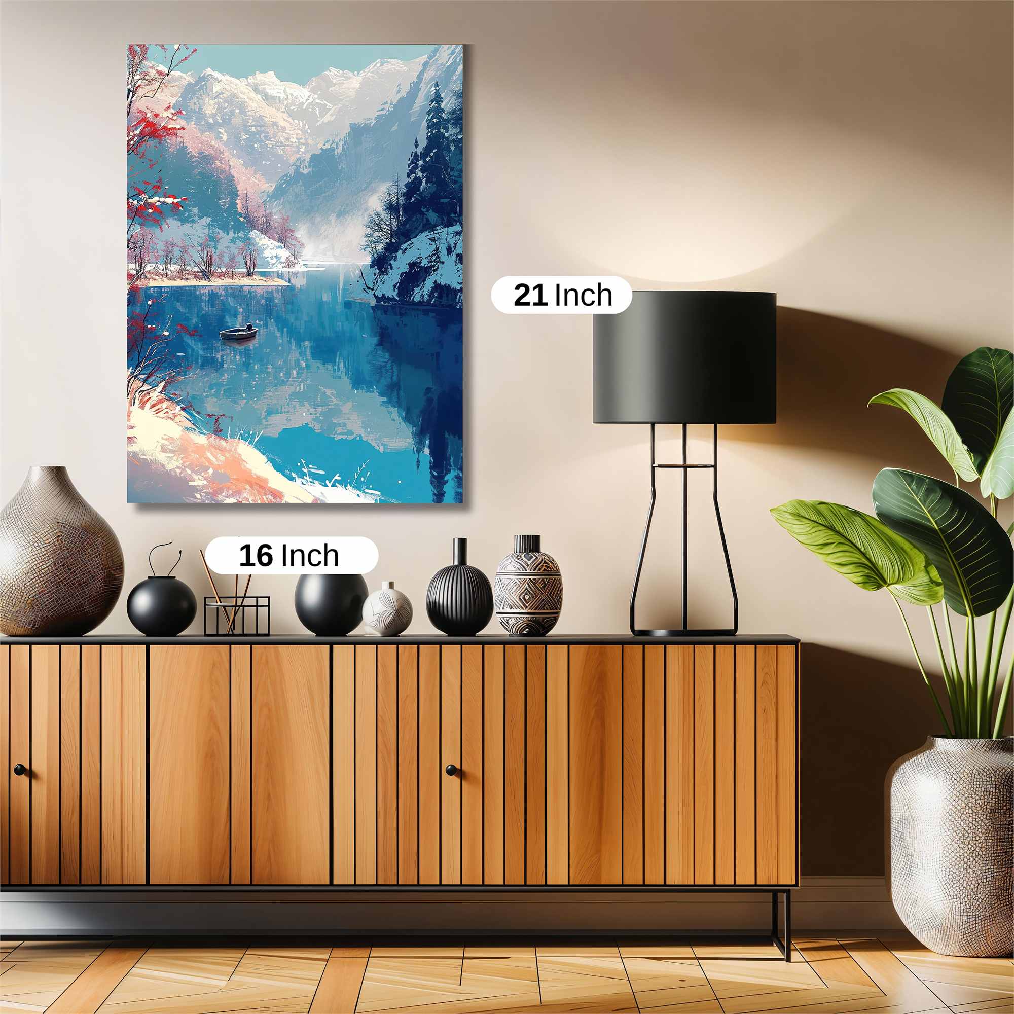 Mountain Serenity Safe Wall Magnetic / M