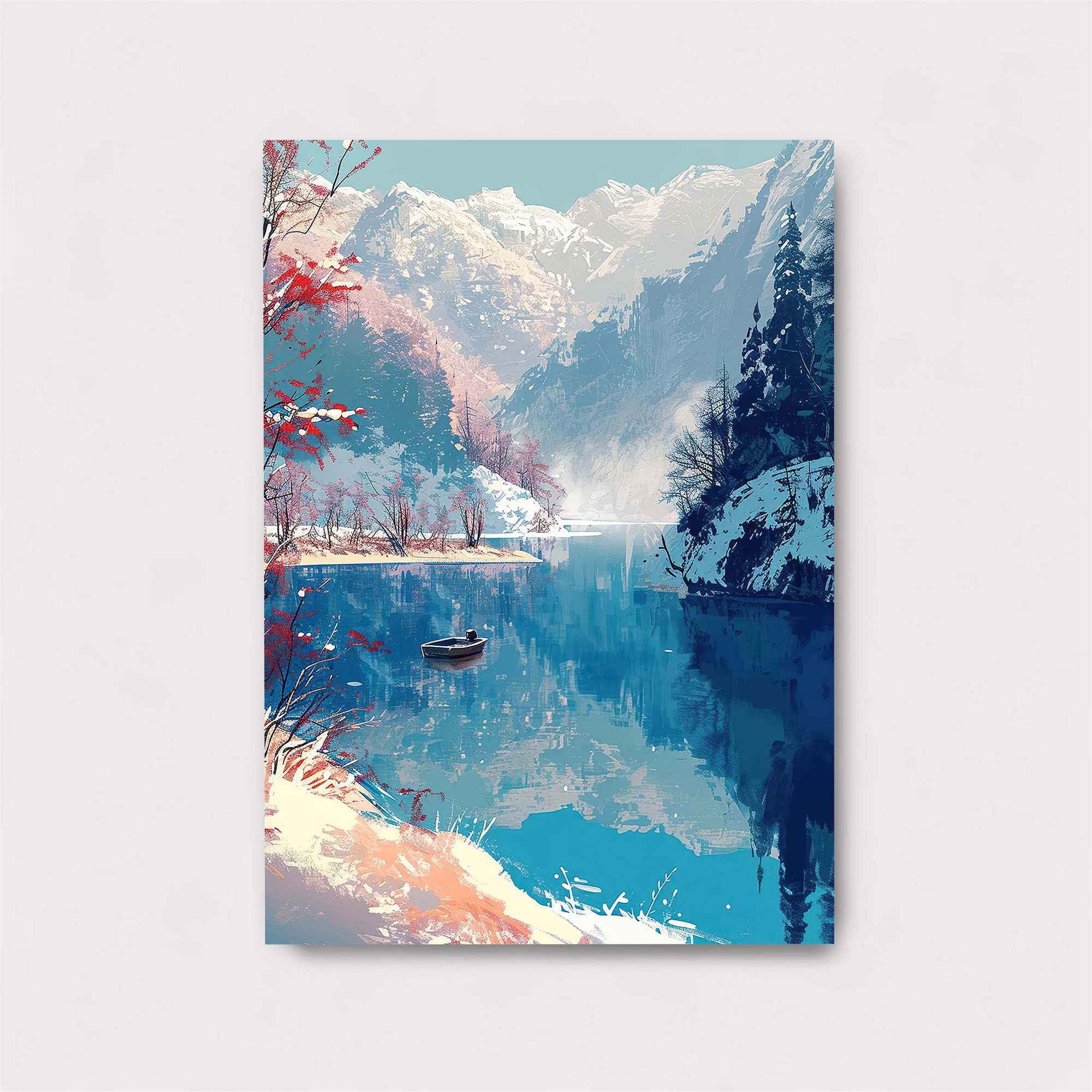 Mountain Serenity Safe Wall Magnetic / M