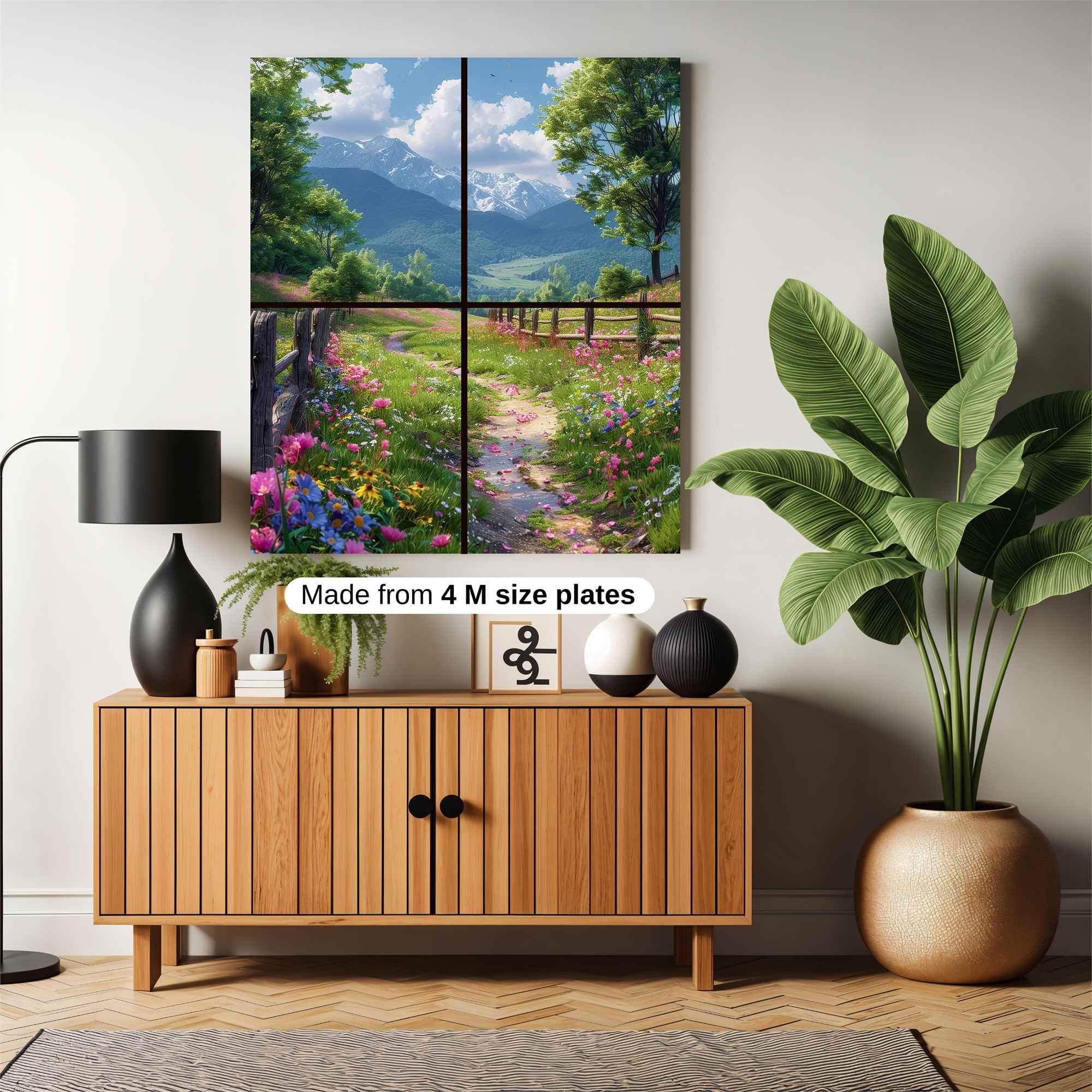 Mountain Serenity Safe Wall Magnetic / M