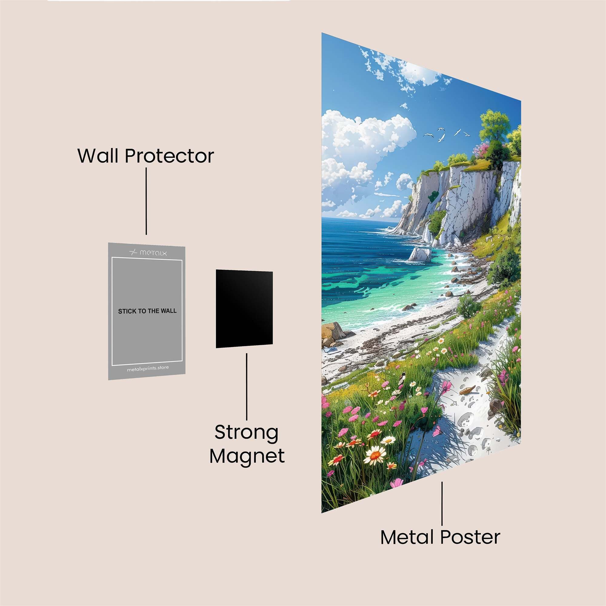 Cliff Serenity Safe Wall Magnetic / M