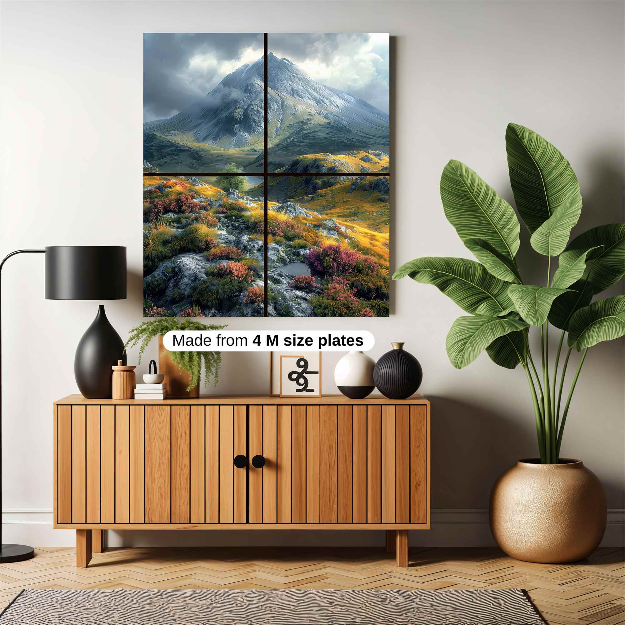 Mountain Serenity Safe Wall Magnetic / M