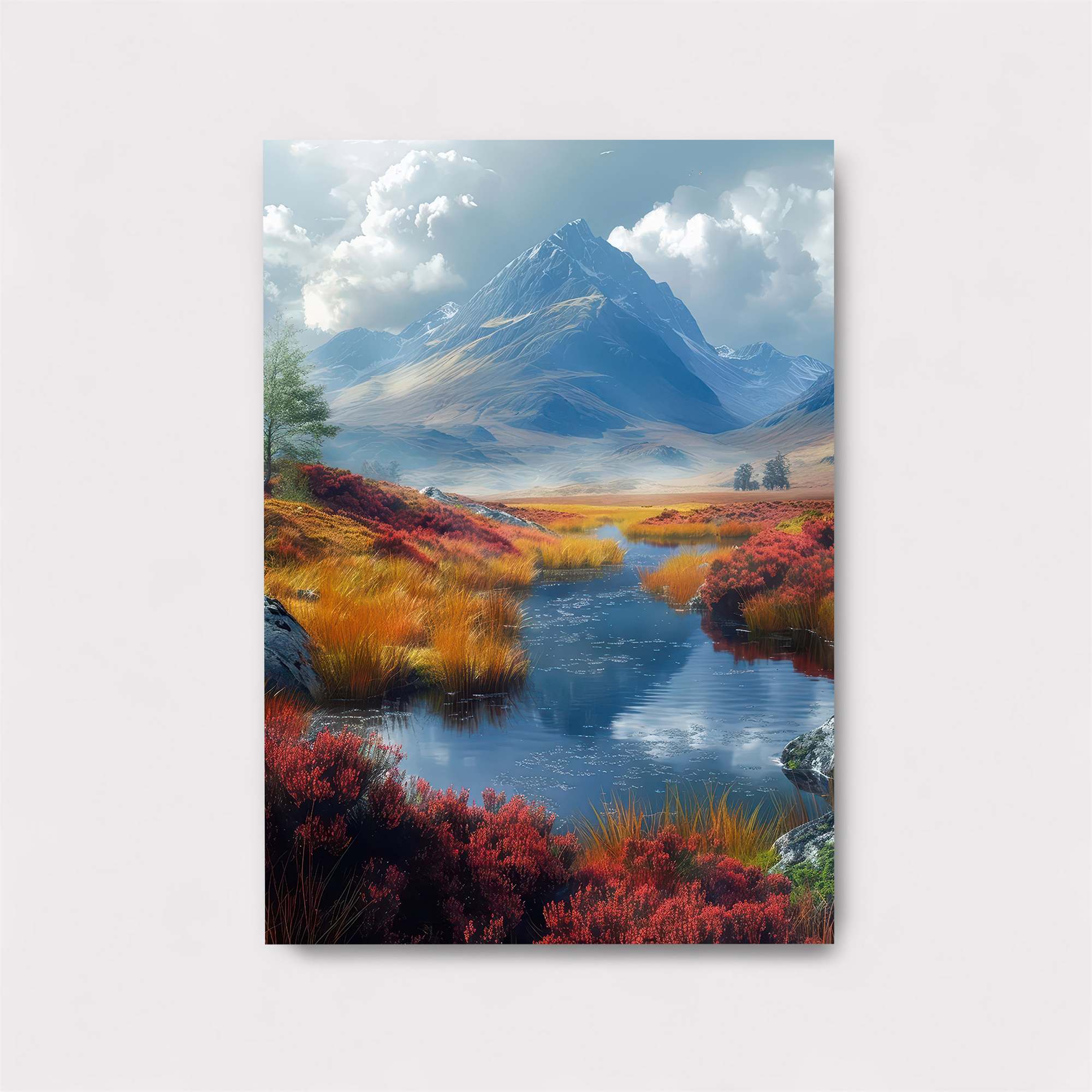 Mountain Serenity Safe Wall Magnetic / M