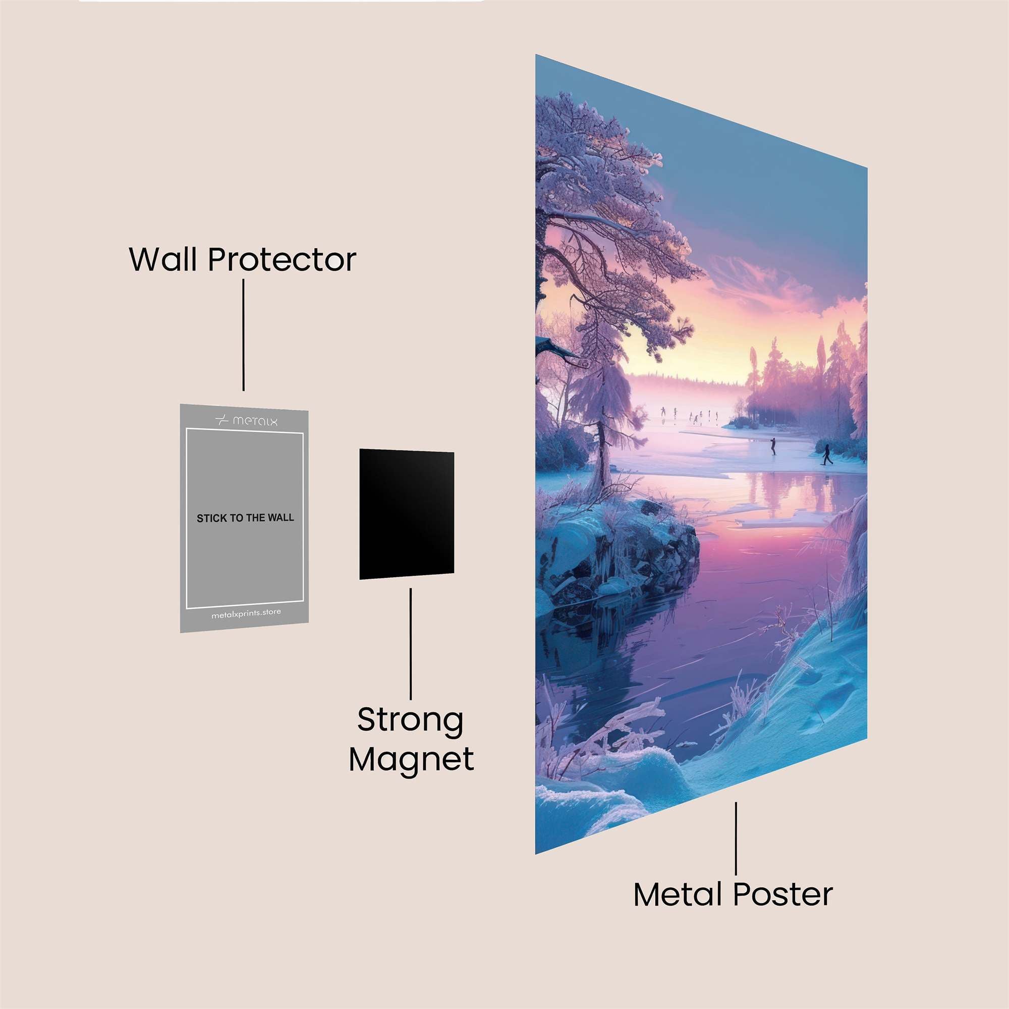 Frost Serenity Safe Wall Magnetic / M