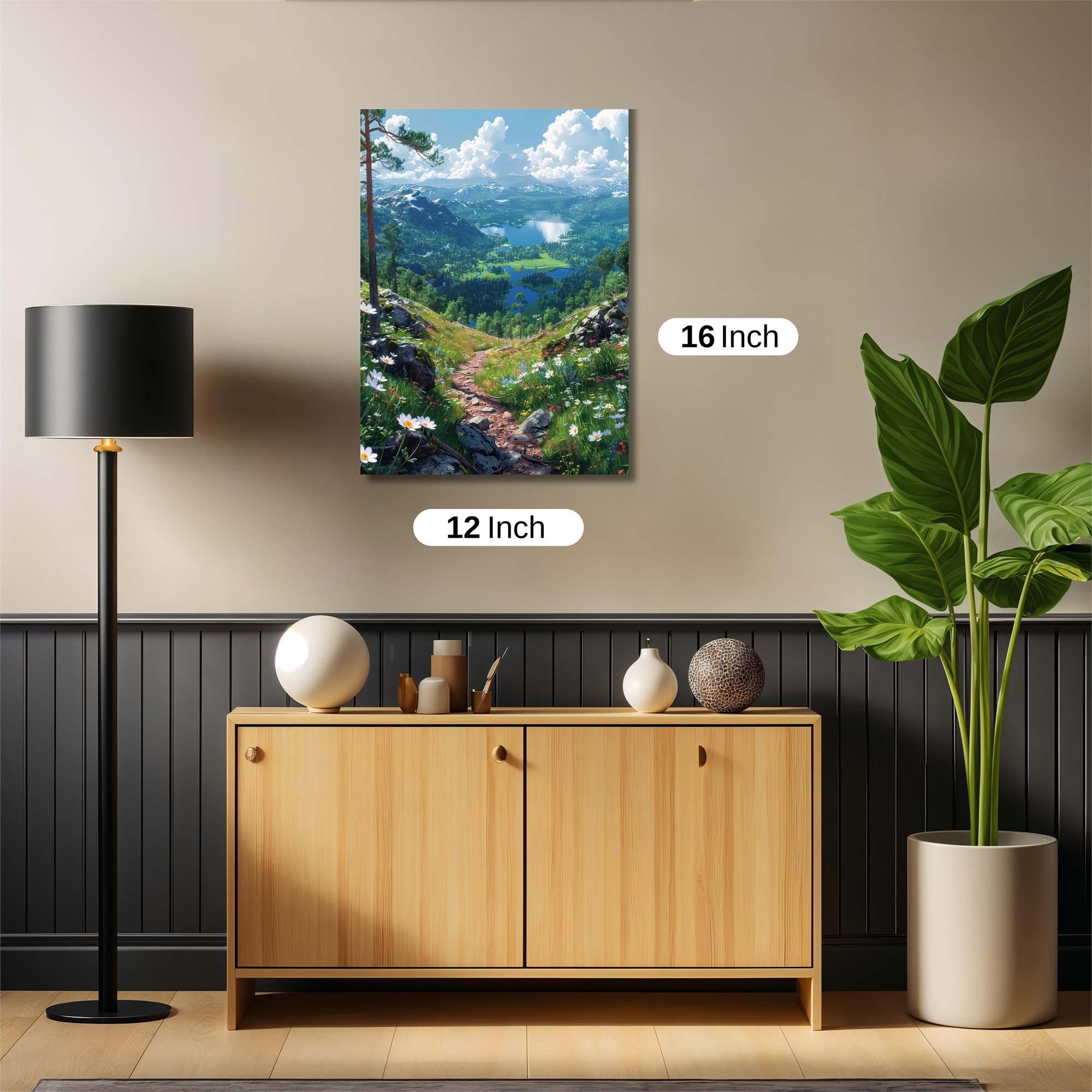 Nature's Serenity Safe Wall Magnetic / M