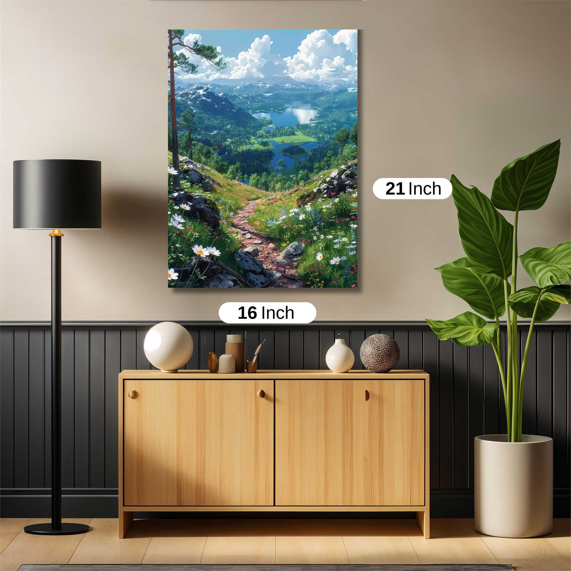 Nature's Serenity Safe Wall Magnetic / M