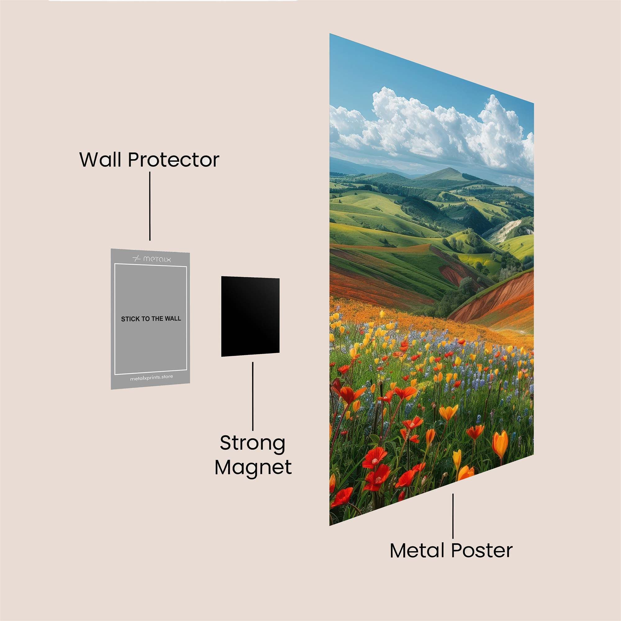 Valley Bliss Safe Wall Magnetic / M