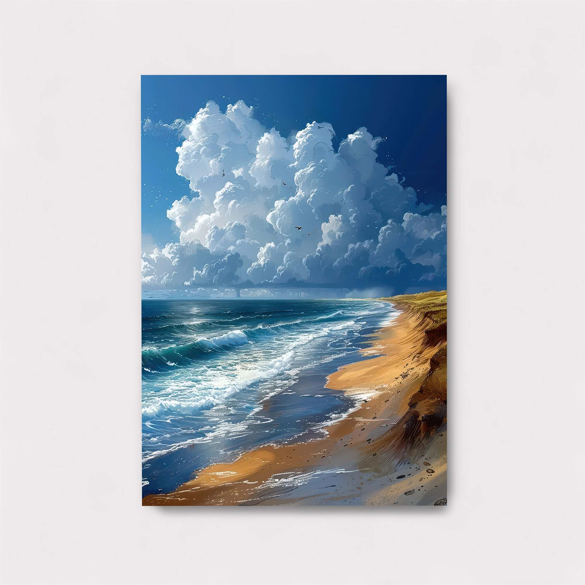 Coastal Serenity Safe Wall Magnetic / M