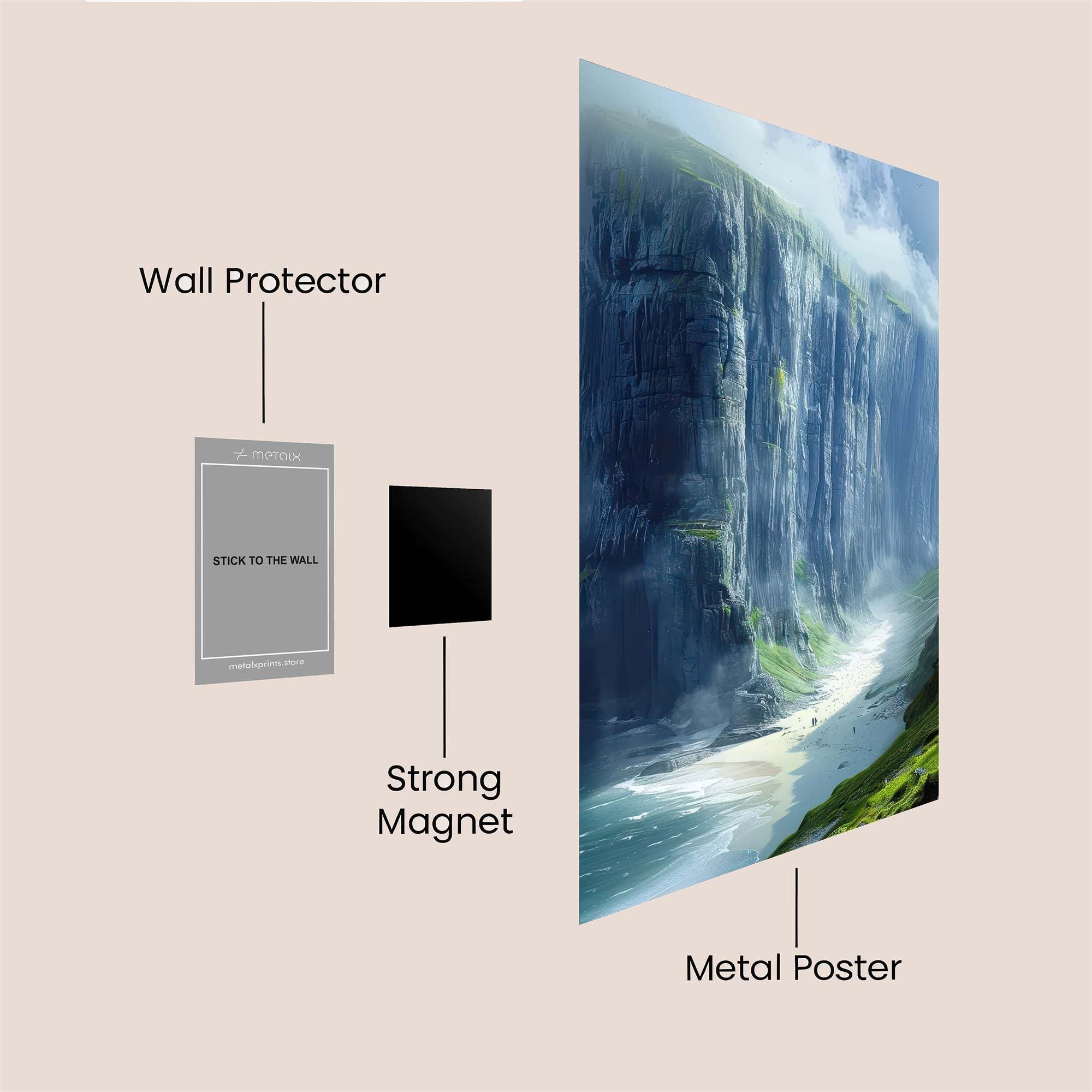 Cliffs Enigma Safe Wall Magnetic / M