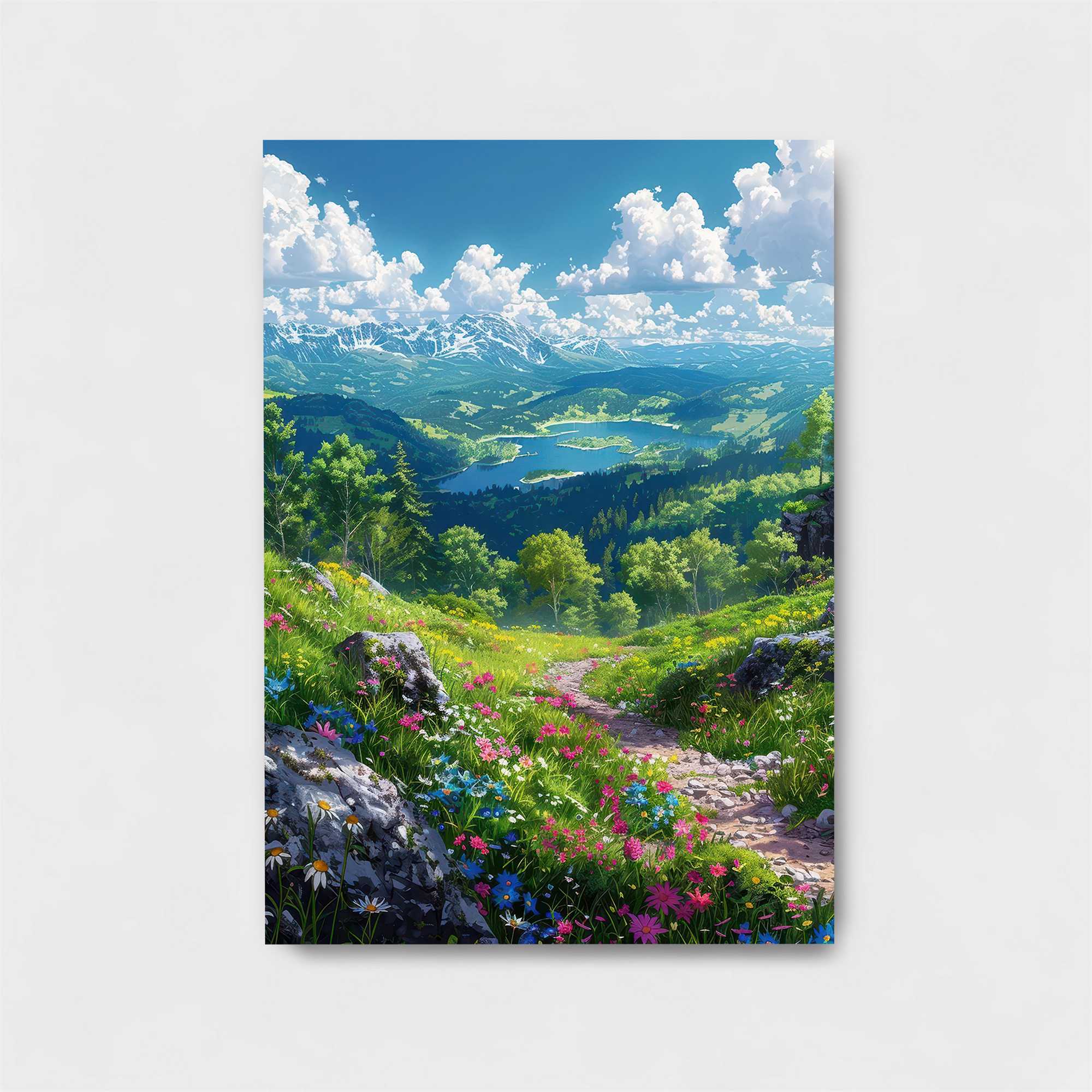 Mountain Serenity Safe Wall Magnetic / M