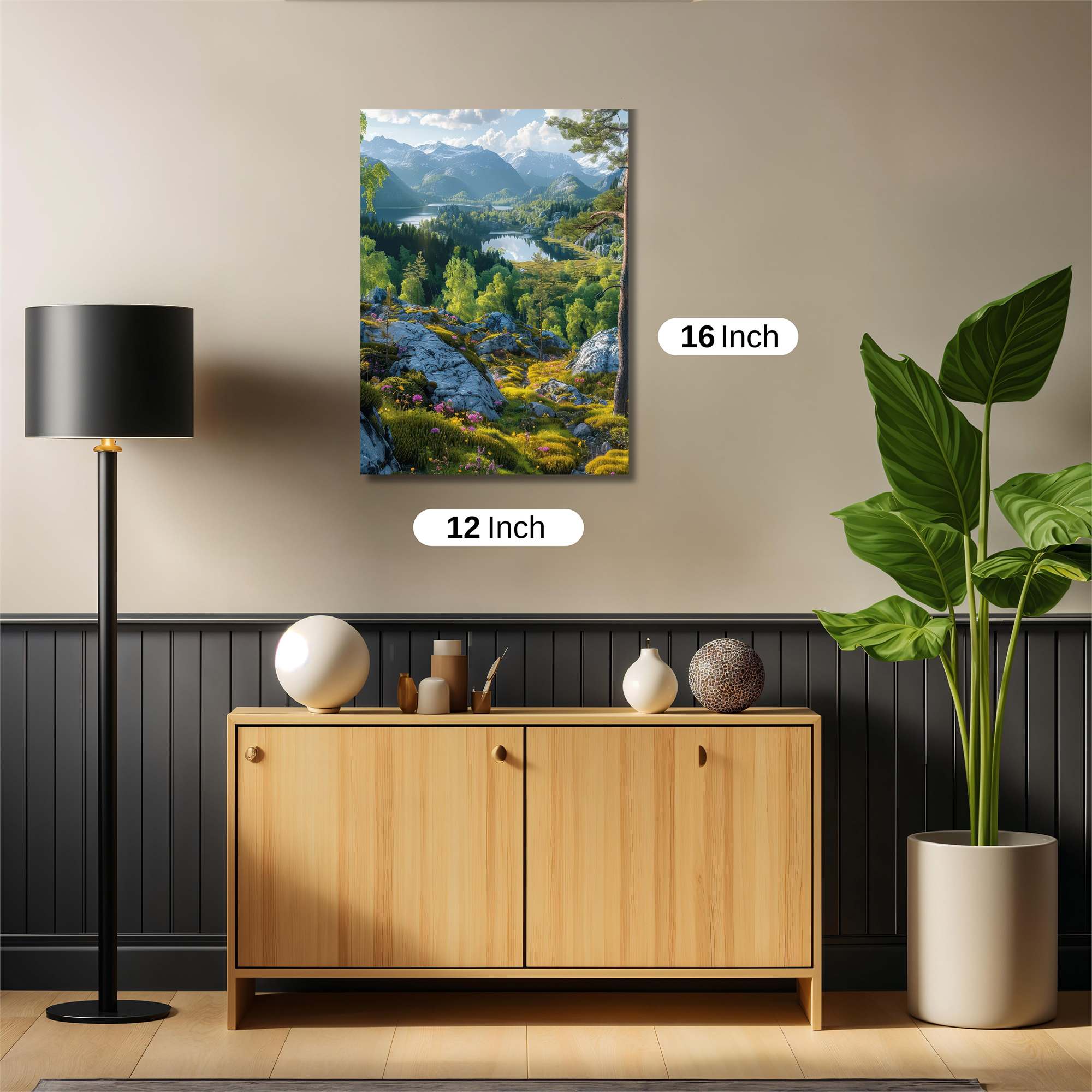 Alpine Serenity Safe Wall Magnetic / M