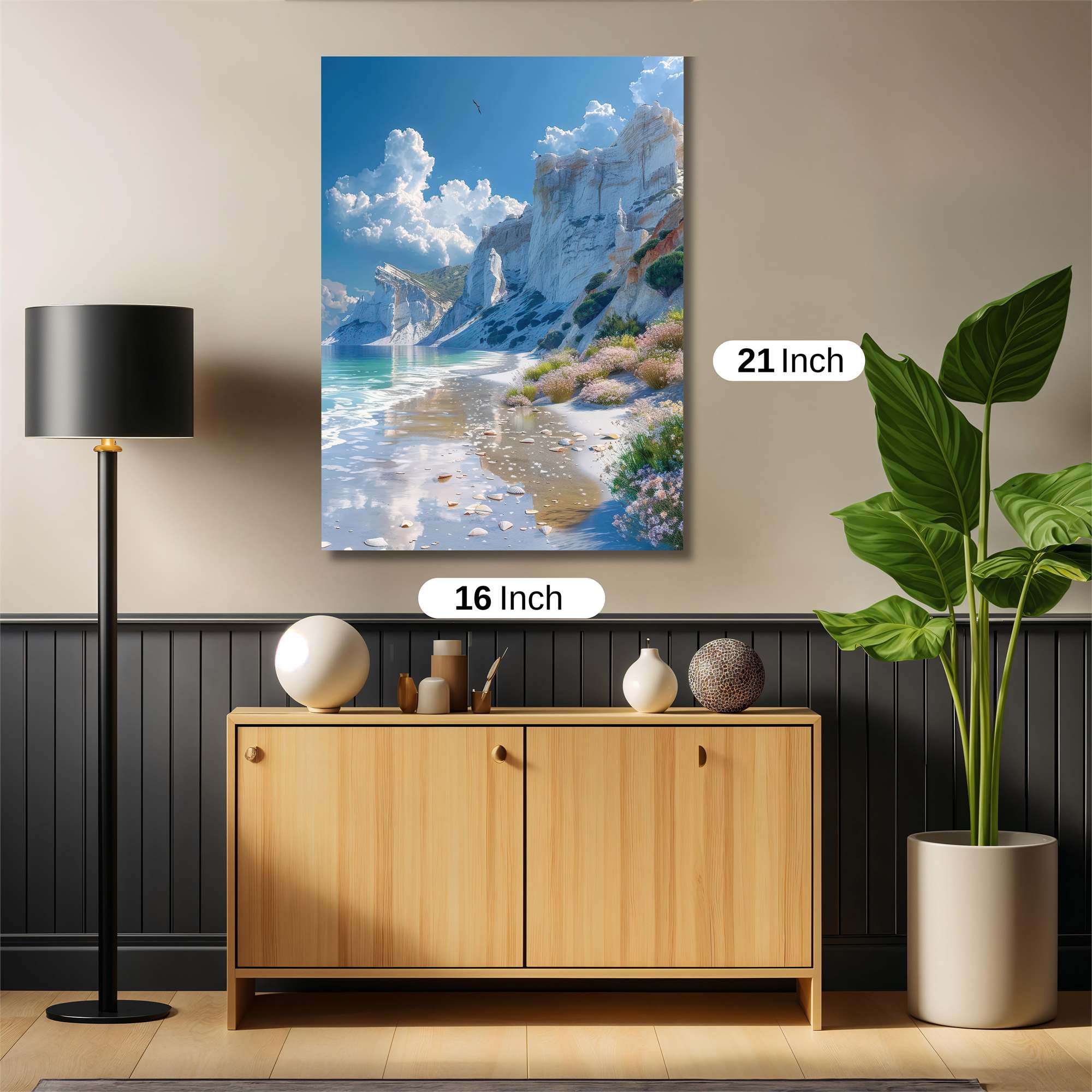 Santorini Serenity Safe Wall Magnetic / M