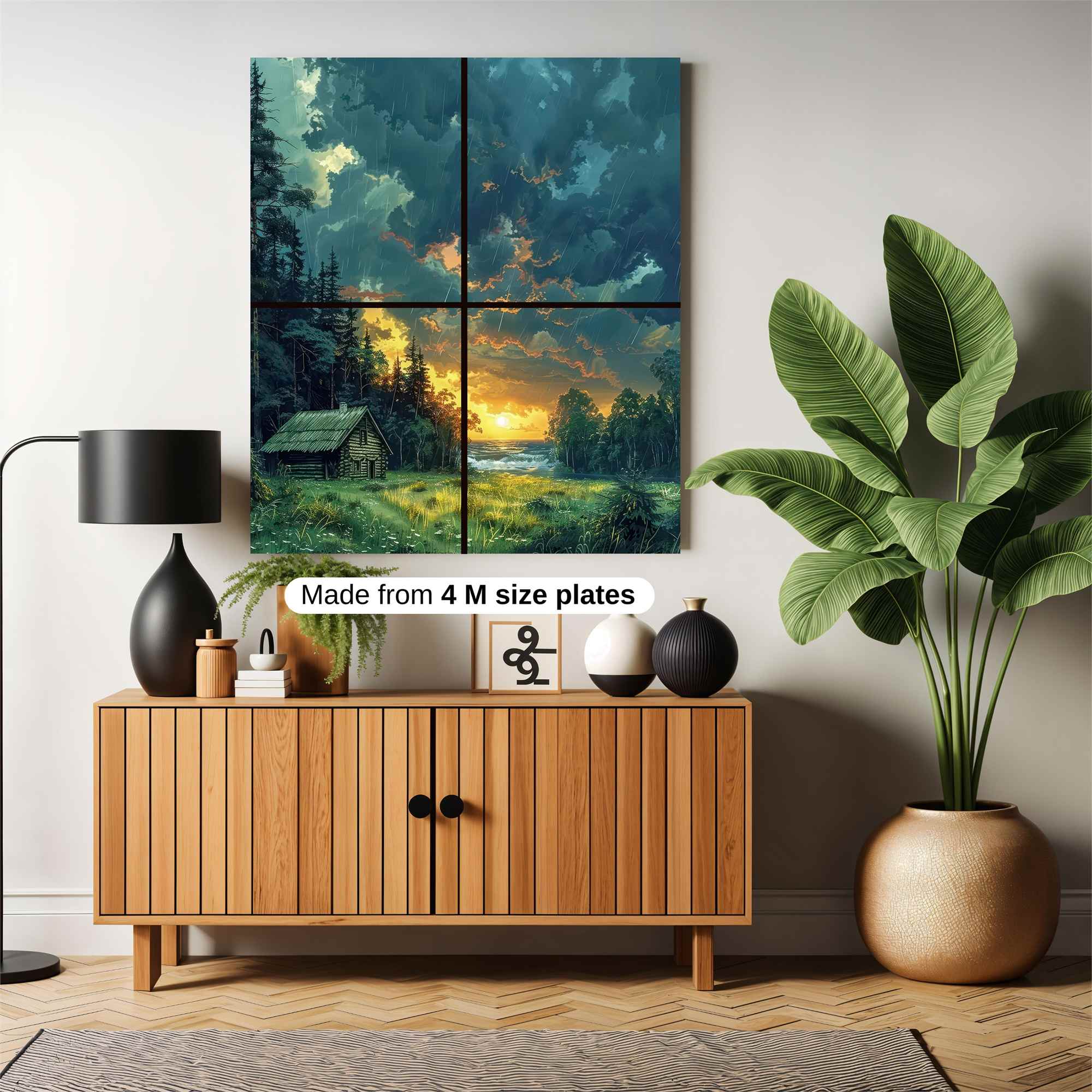 Cabin Serenity Safe Wall Magnetic / M