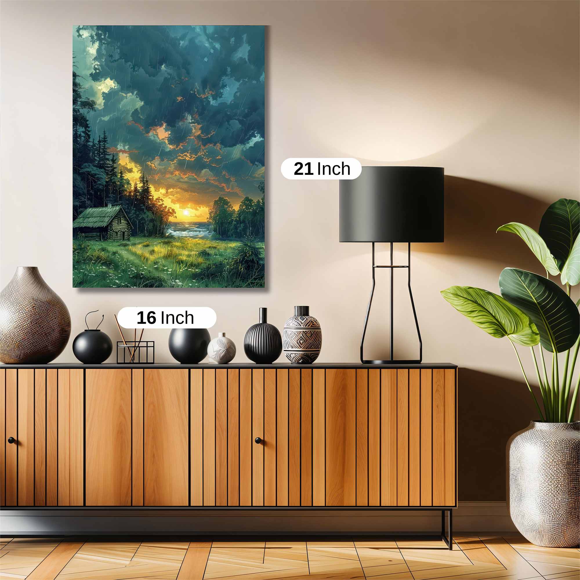 Cabin Serenity Safe Wall Magnetic / M