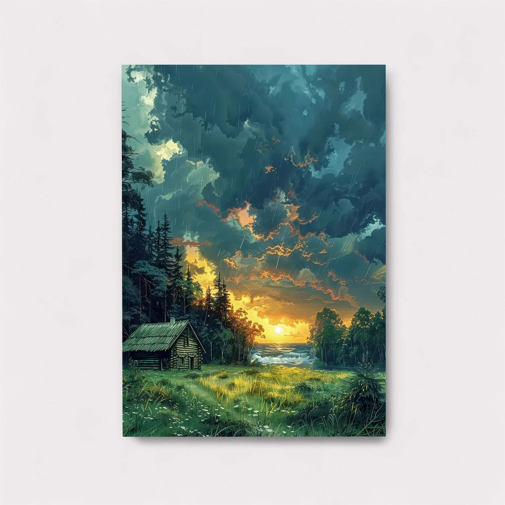 Cabin Serenity Safe Wall Magnetic / M