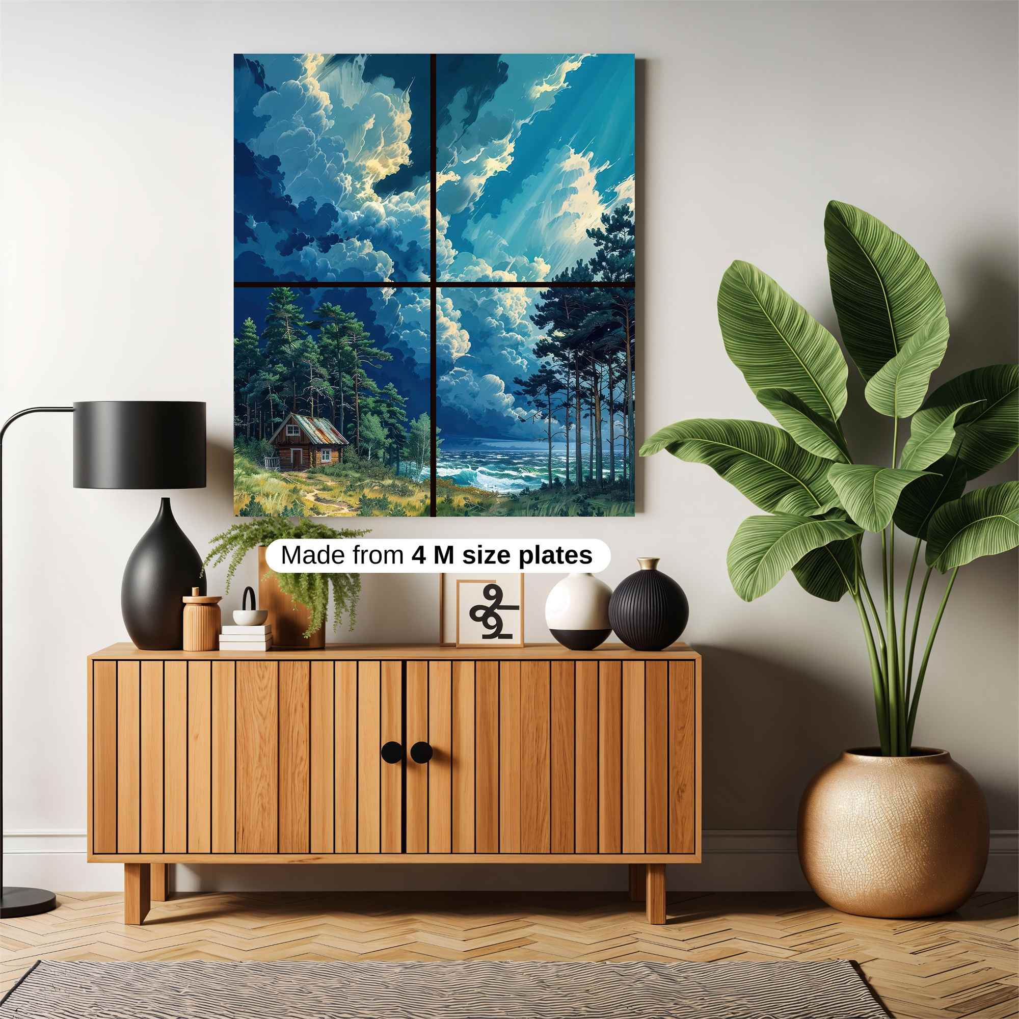 Cabin Serenity Safe Wall Magnetic / M