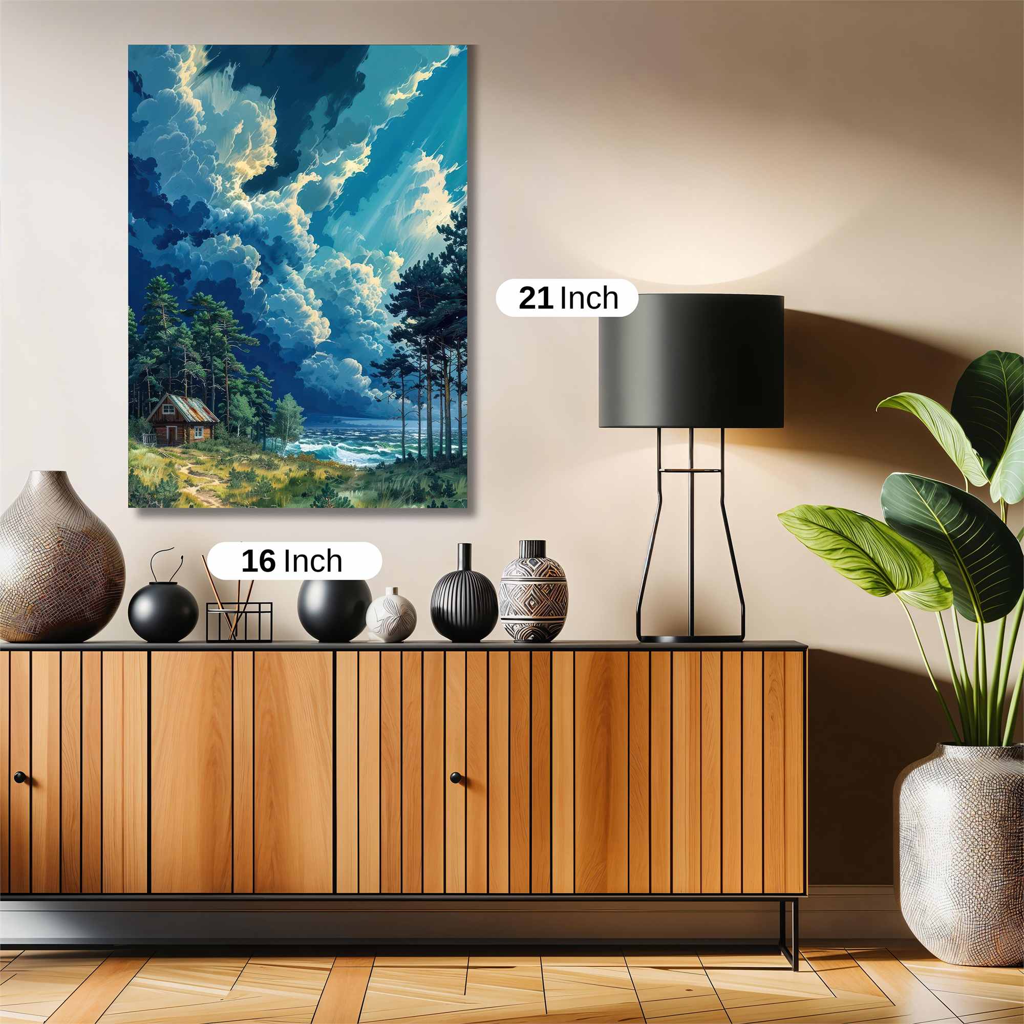 Cabin Serenity Safe Wall Magnetic / M