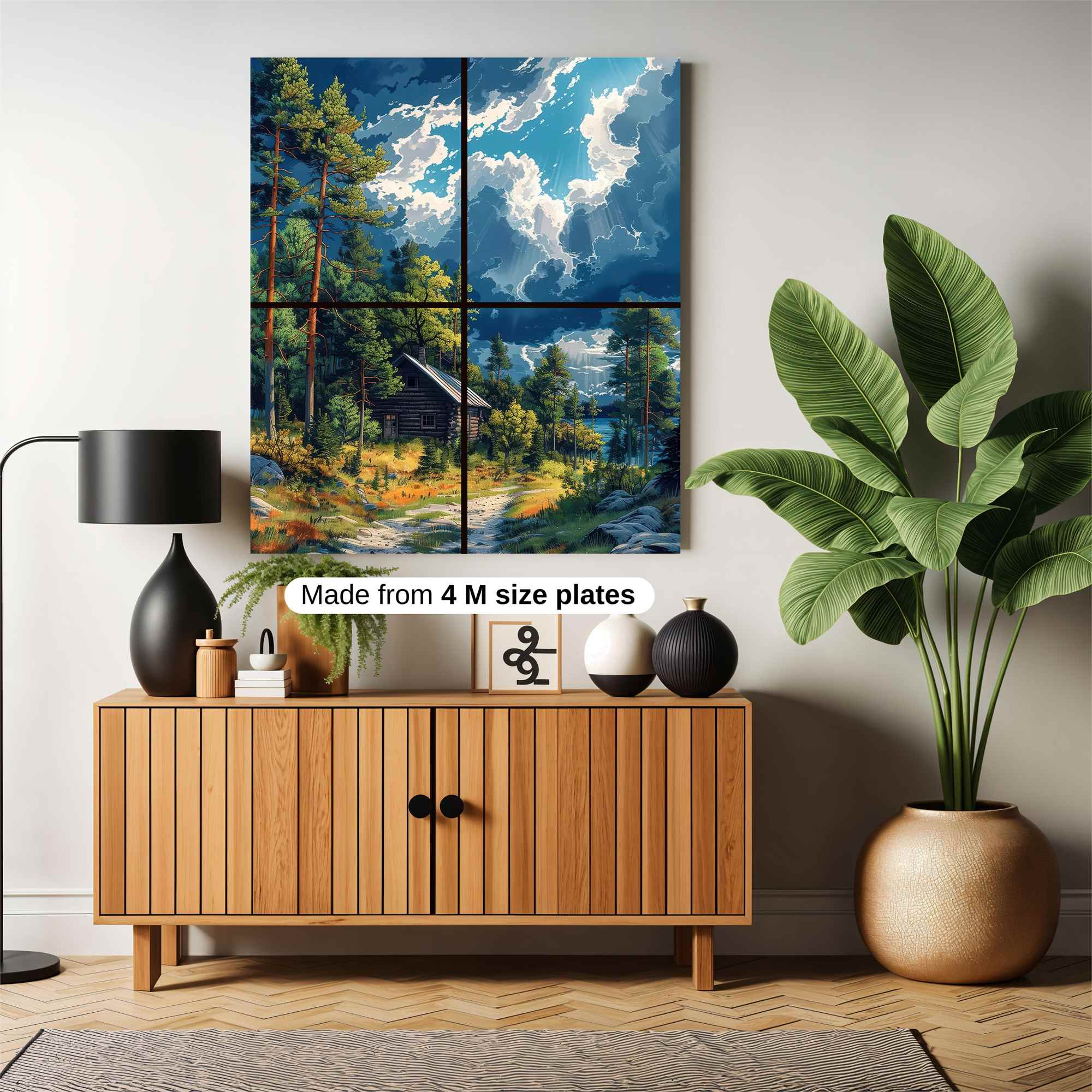 Cabin Serenity Safe Wall Magnetic / M