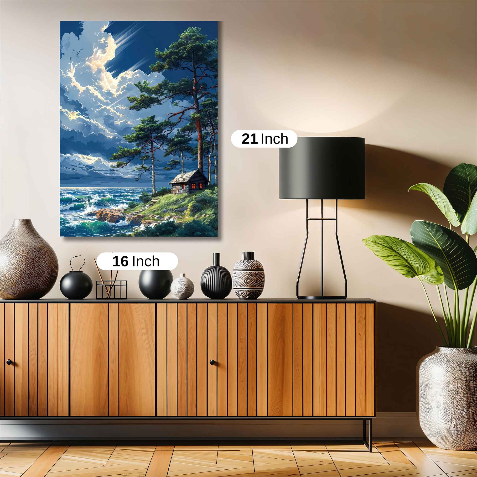 Cabin Serenity Safe Wall Magnetic / M