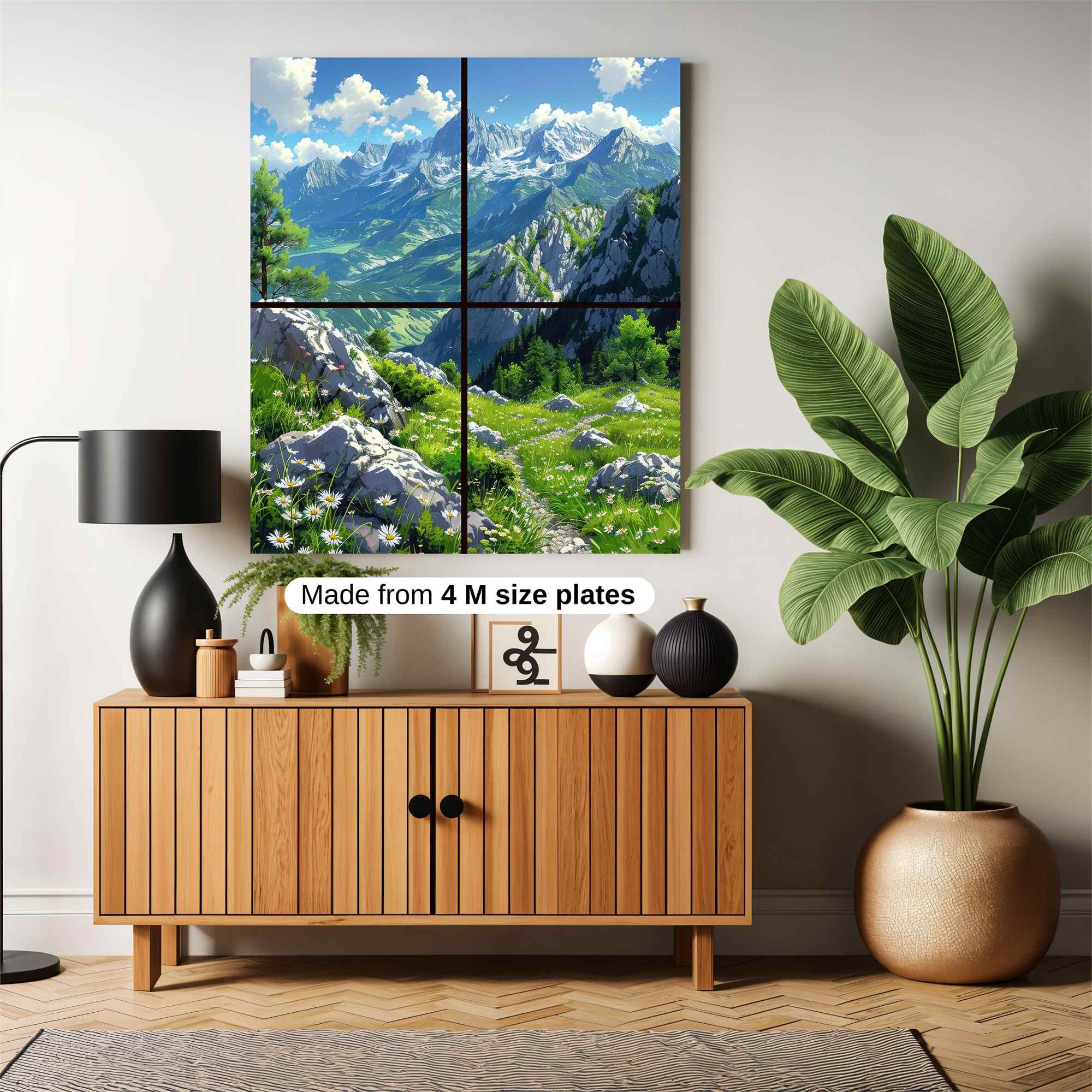 Alpine Bliss Safe Wall Magnetic / M