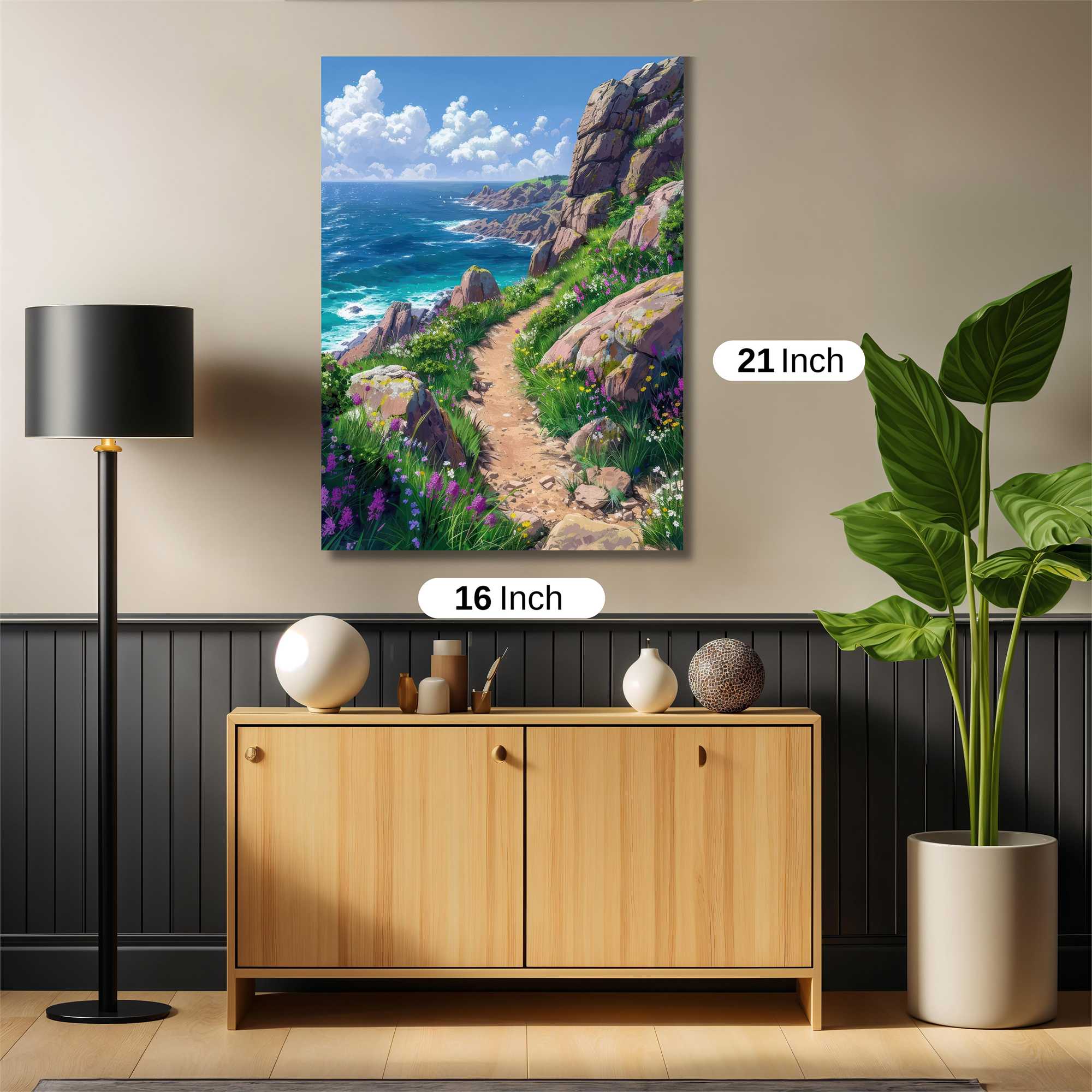 Coastal Serenity Safe Wall Magnetic / M