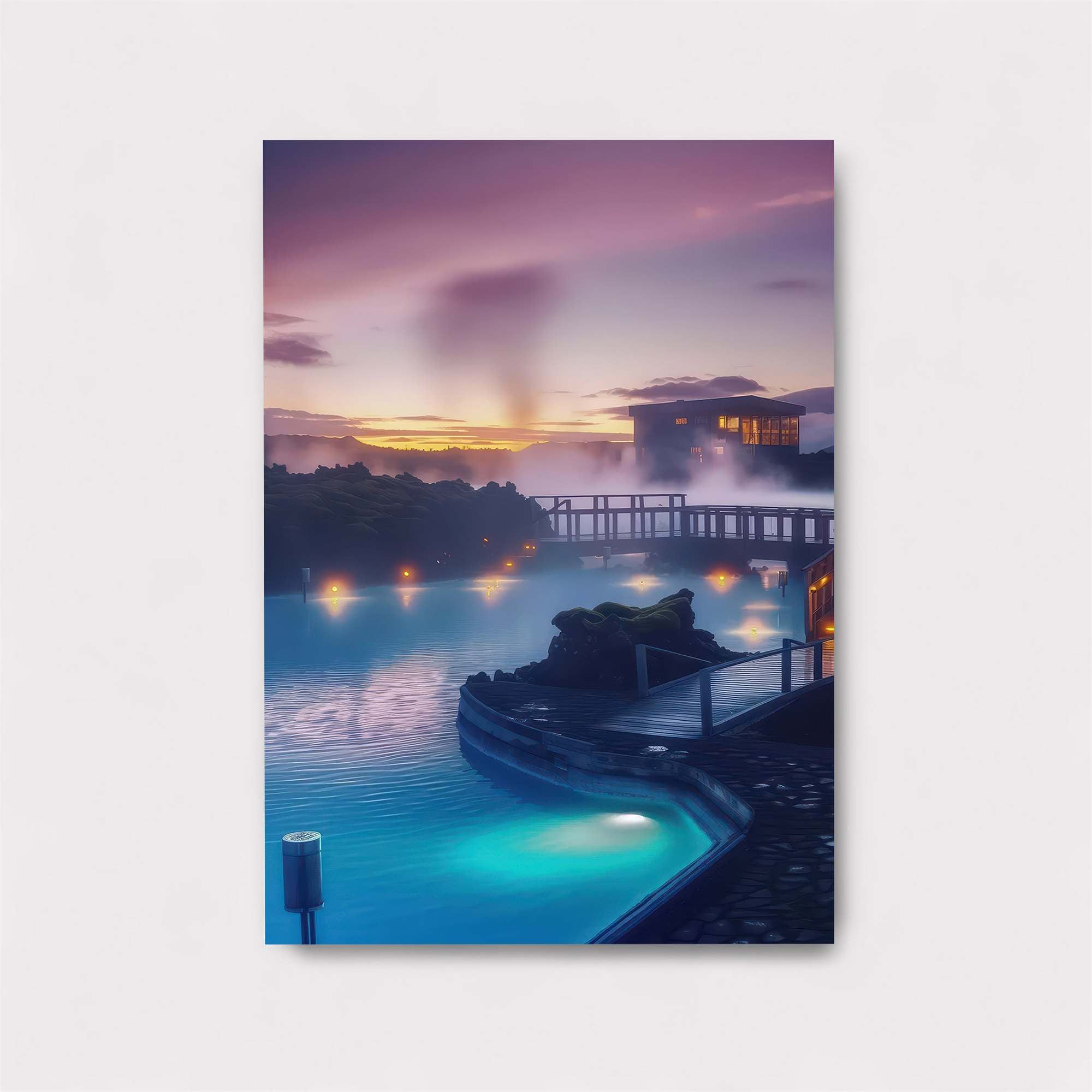 Blue Tranquility Safe Wall Magnetic / M