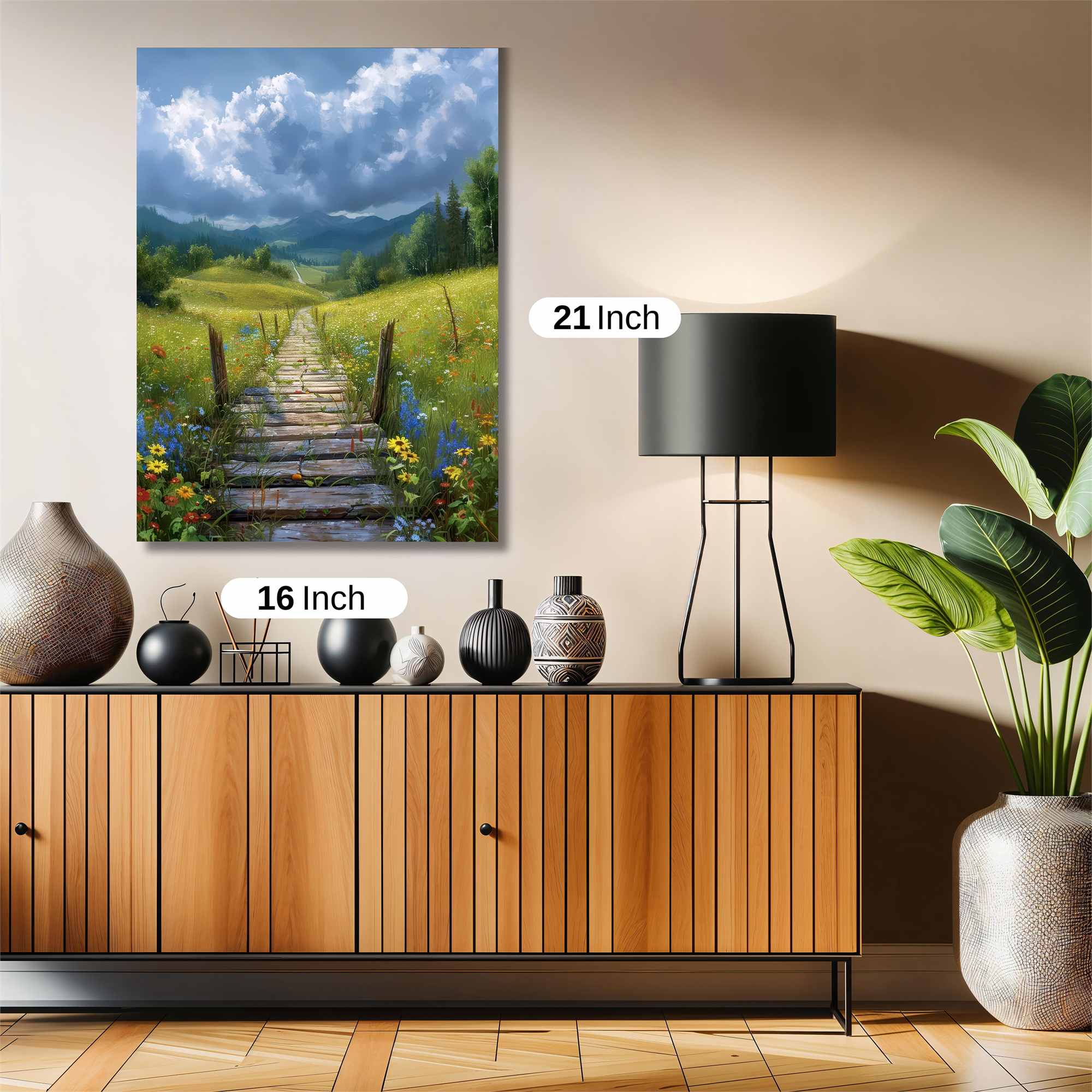 Mountain Serenity Safe Wall Magnetic / M