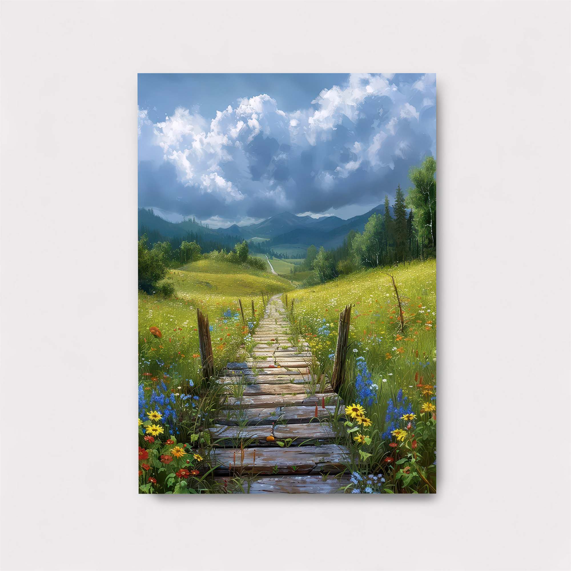 Mountain Serenity Safe Wall Magnetic / M