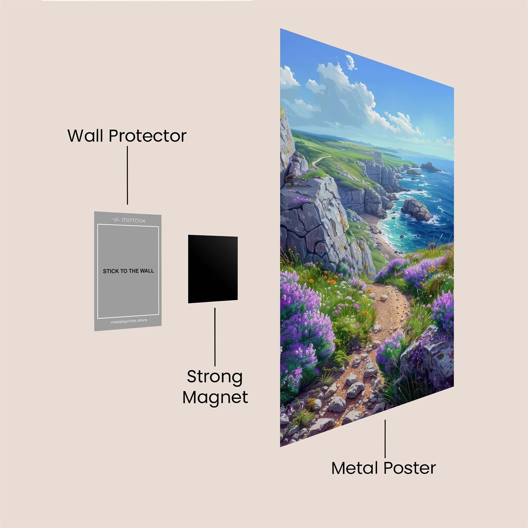 Cliff Serenity Safe Wall Magnetic / M