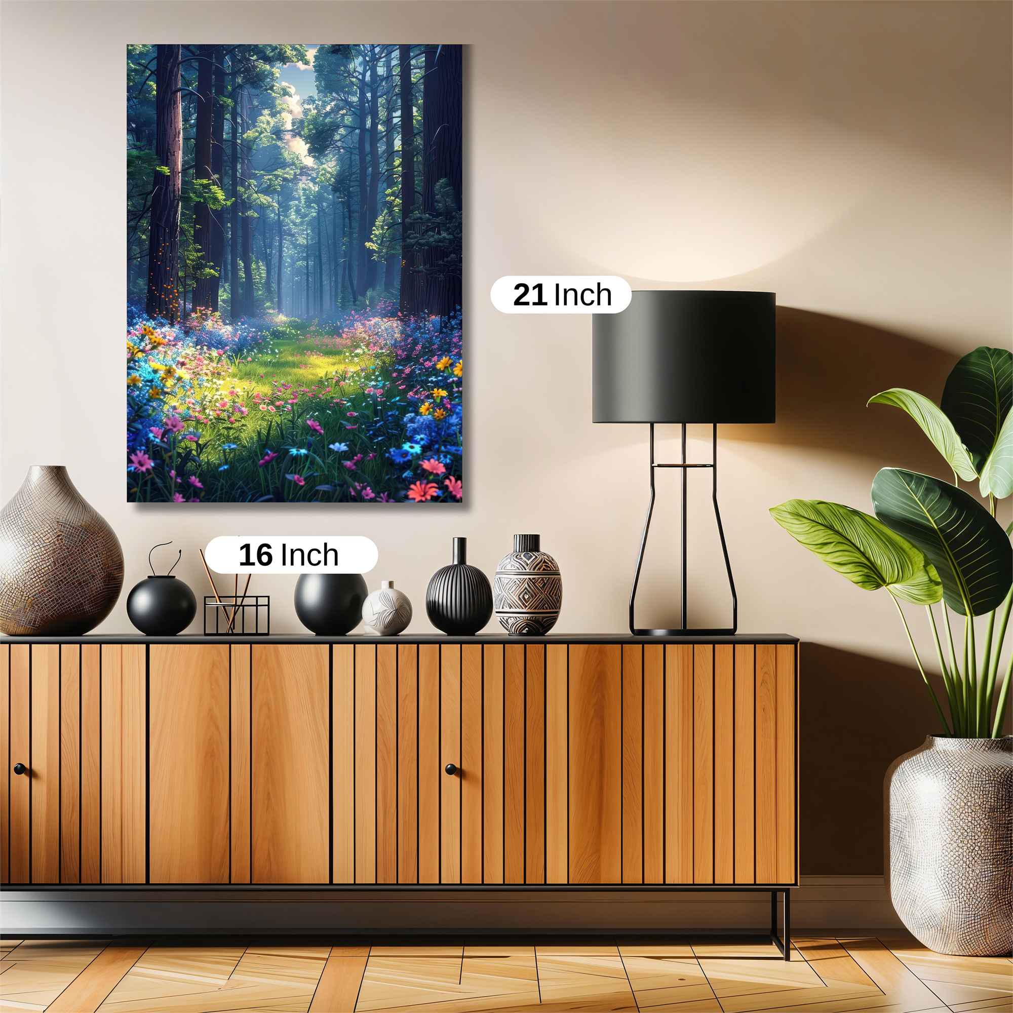 Forest Dreamscape Safe Wall Magnetic / M