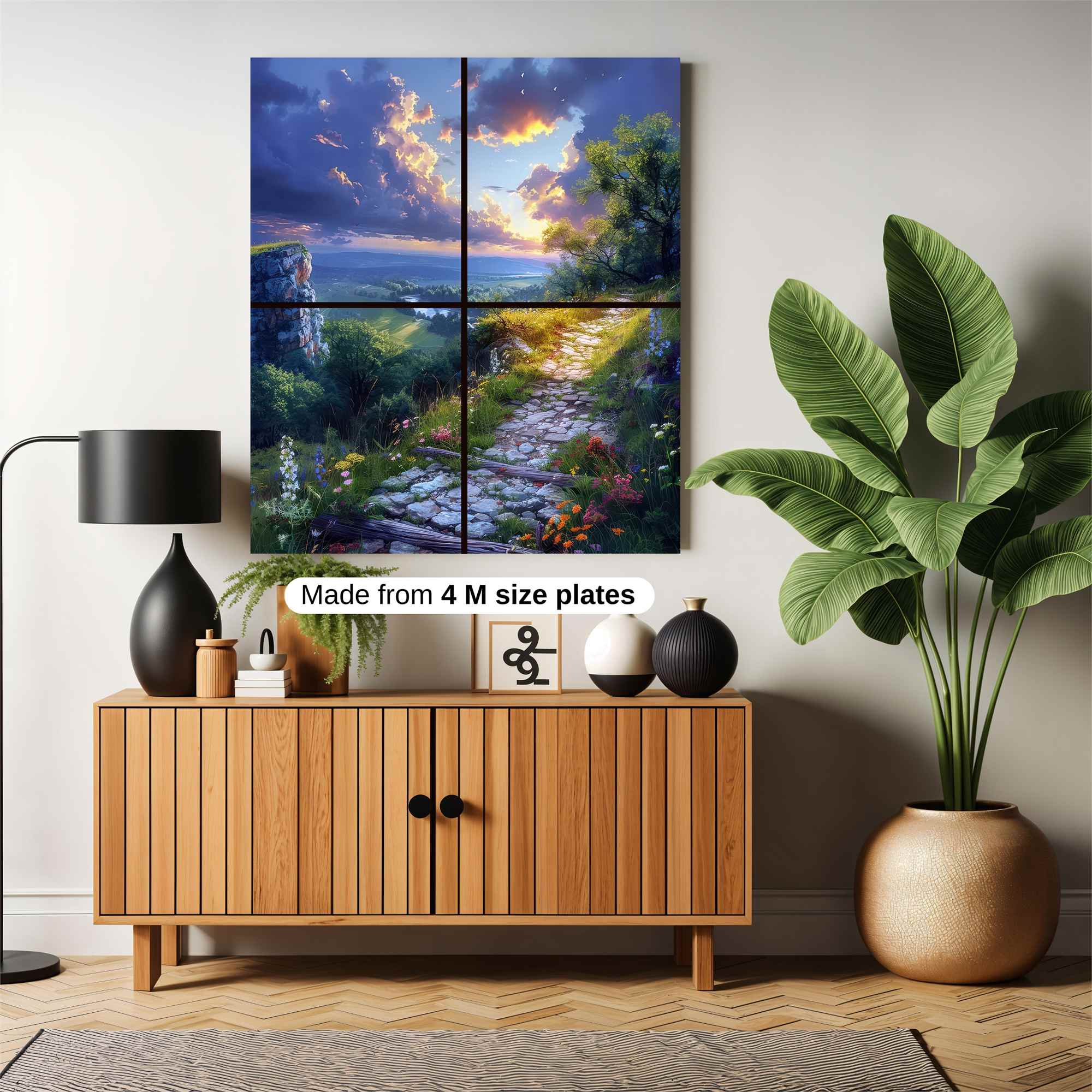 Sunset Serenity Safe Wall Magnetic / M