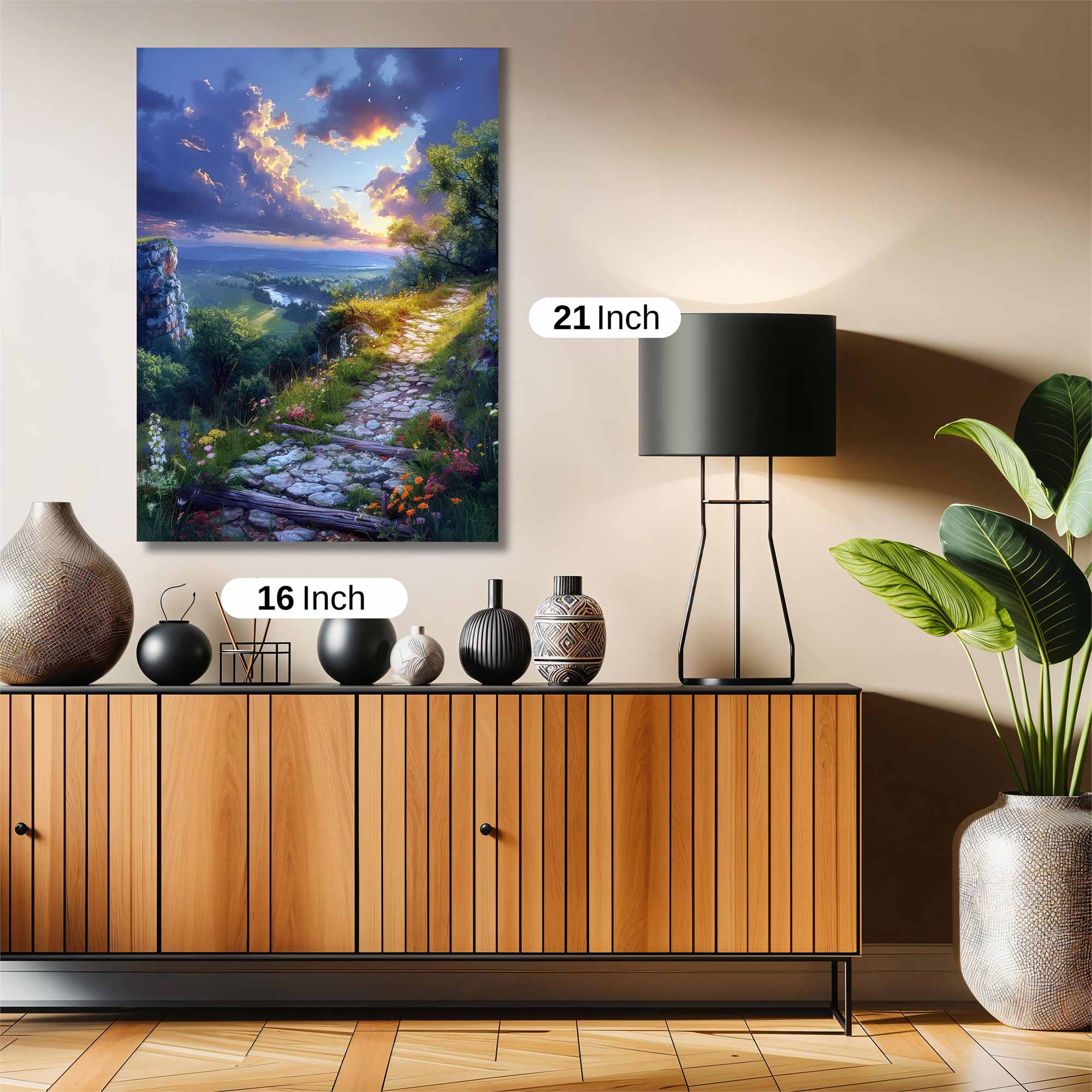 Sunset Serenity Safe Wall Magnetic / M