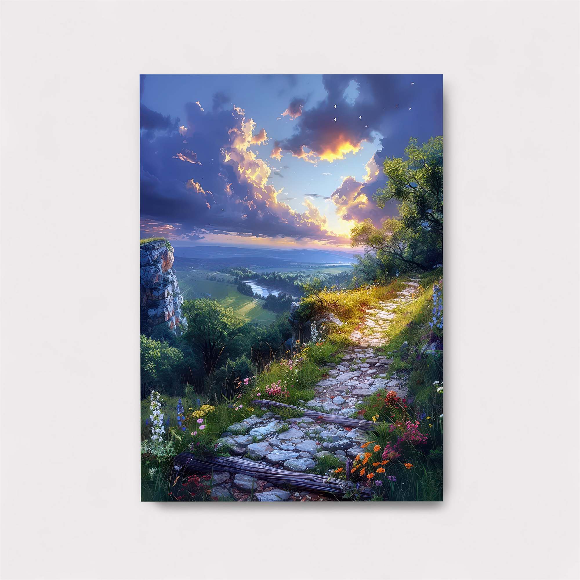 Sunset Serenity Safe Wall Magnetic / M